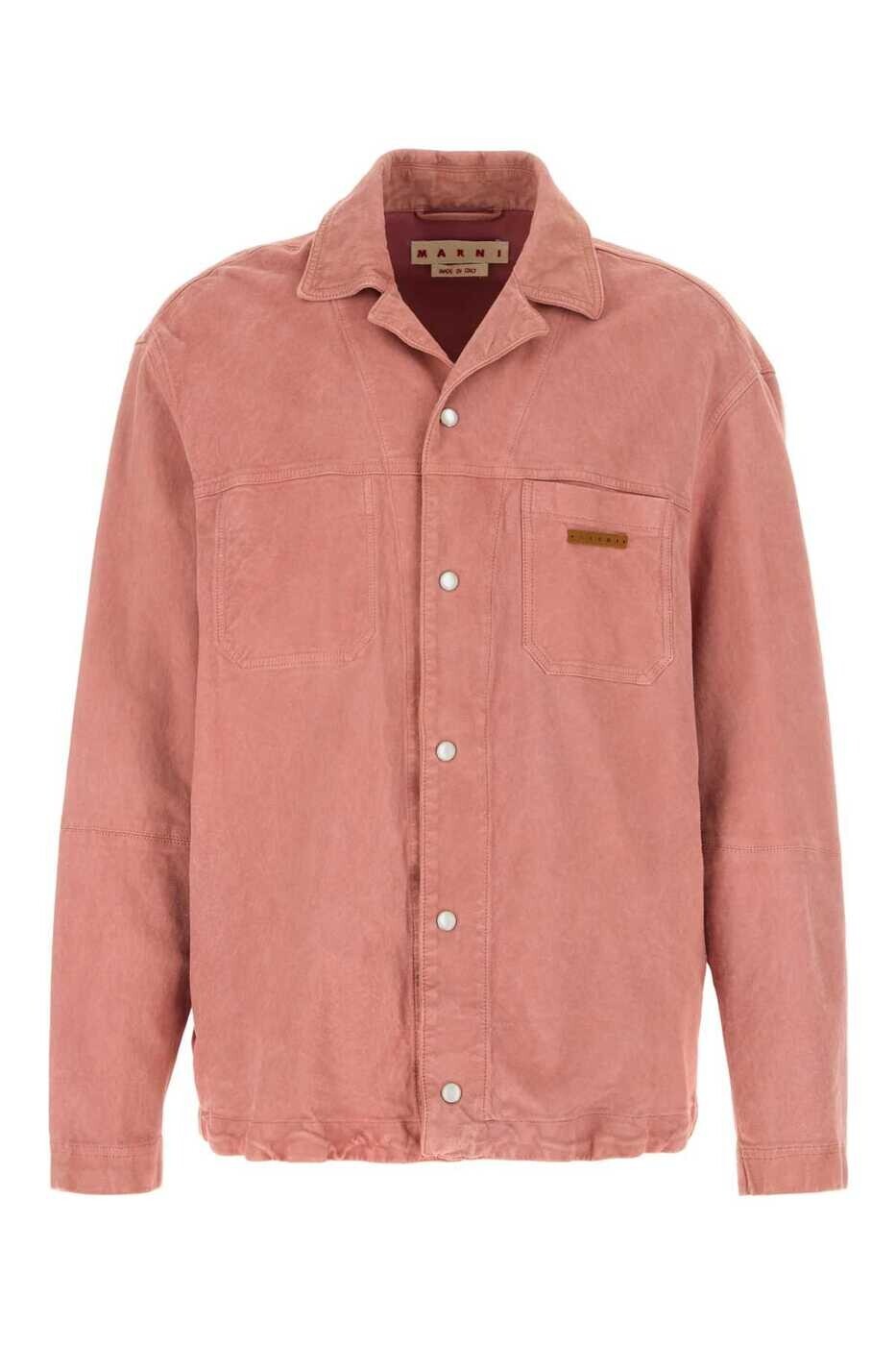 マルニ MARNI シャツ メンズ ピンク Shirts CUMY0033A1ULA761 00C67 Pink 関税 送料無料 2026SS gb|BRANDSHOP「il Tesoro」