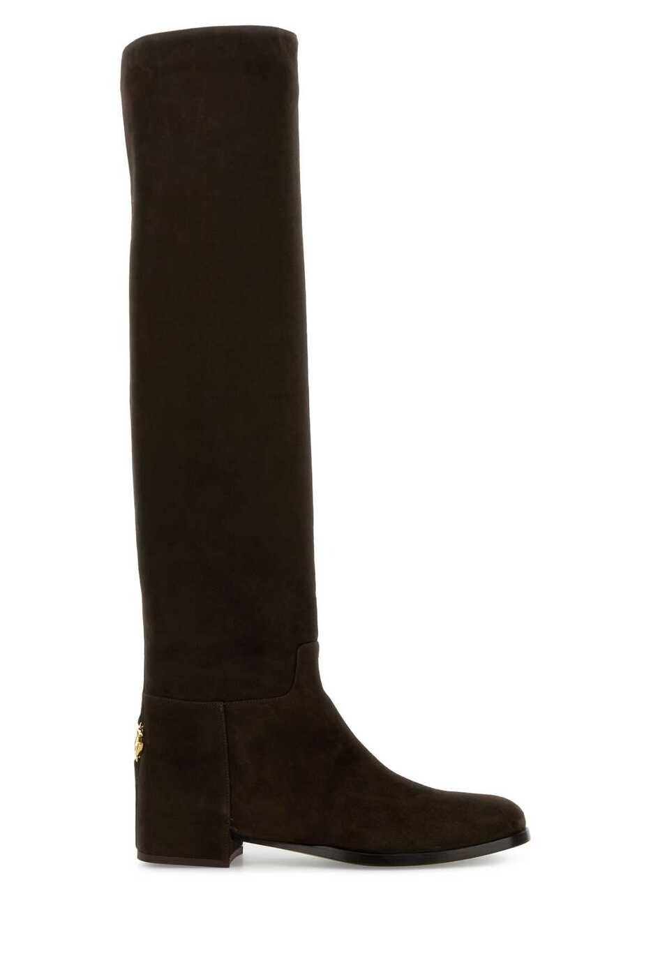 ドルチェ&ガッバーナ DOLCE&GABBANA ブーツ レディース ブラウン Boots CU1217A1275 80081 Brown 関税 送料無料 2025AW gb｜BRANDSHOP「il Tesoro」