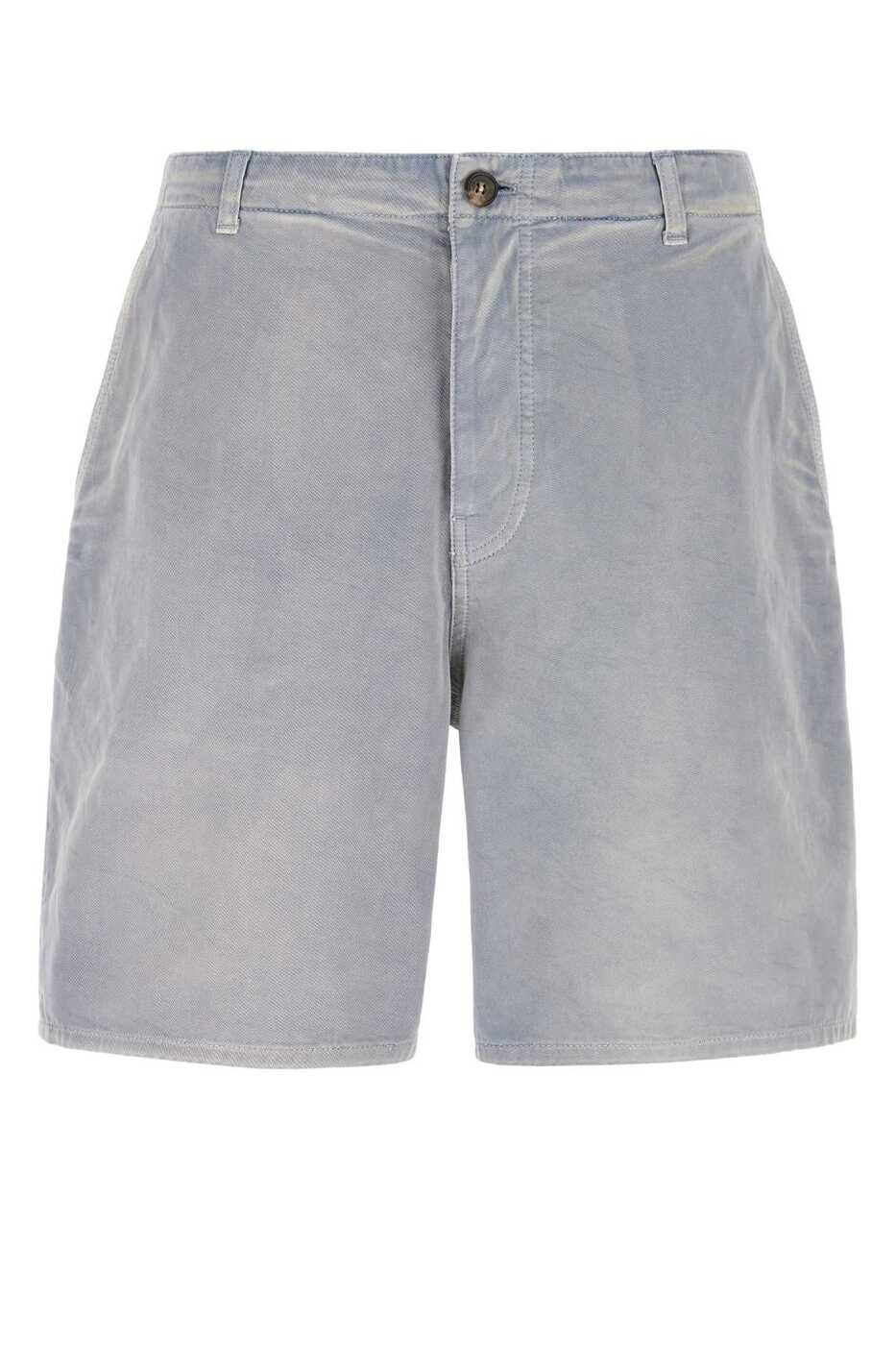 プラダ PRADA ショーツ メンズ ブルー Shorts GEP442SOOO18PF F0E1Y Light Blue 関税 送料無料 2026SS gb｜BRANDSHOP「il Tesoro」