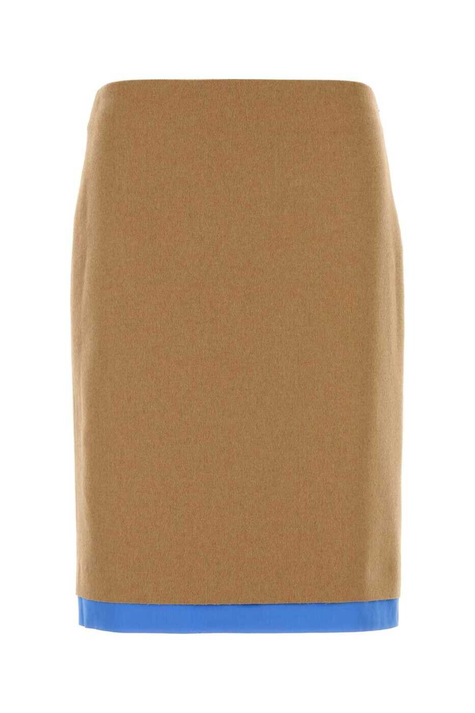 ミュウ ミュウ MIU MIU スカート レディース Skirts MG2344SOOO165 F0040 Beige o Tan 関税 送料無料 2025SS gb｜BRANDSHOP「il Tesoro」