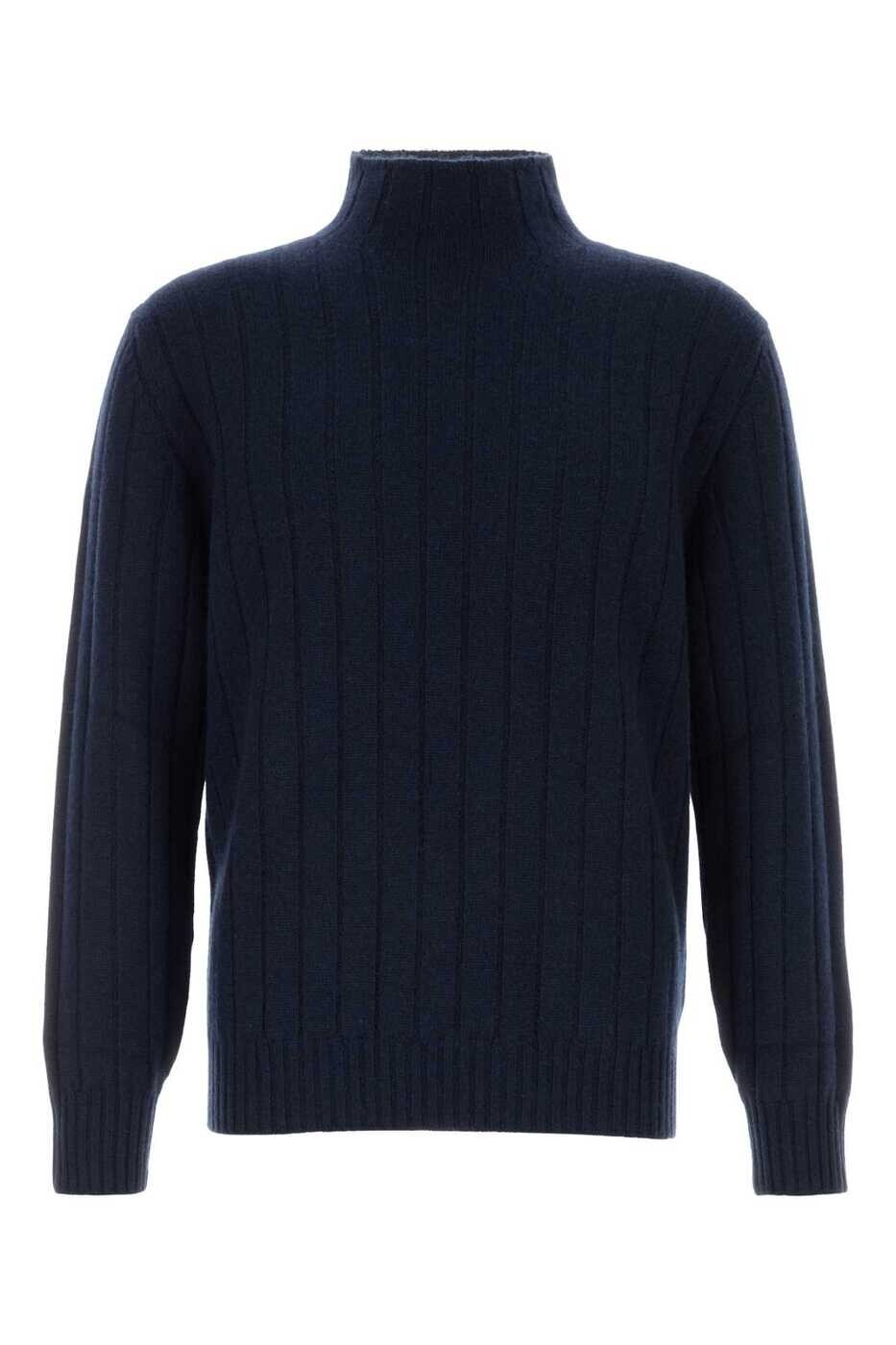 ブルネロ クチネリ BRUNELLO CUCINELLI セーター ニットウェア メンズ ブルー Knitwear M22506004 C2425 Blue 関税 送料無料 2026AW gb|BRANDSHOP「il Tesoro」