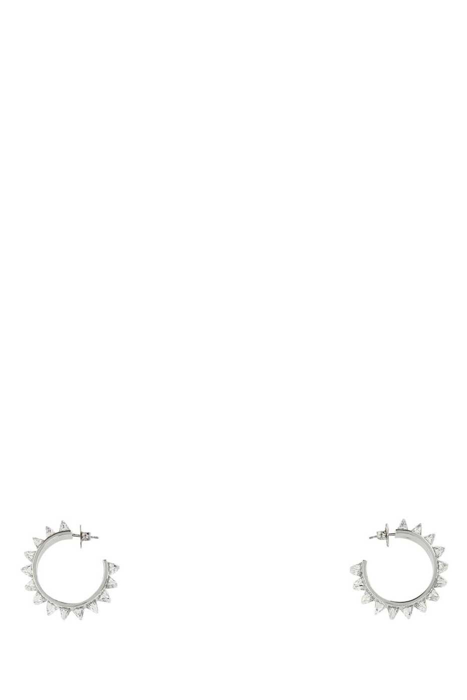 アミナ モアディ AMINA MUADDI ジュエリー レディース シルバー Jewelry KARMAHOOPBIG WHITE&BLACK Silver 関税 送料無料 2022AW gb｜BRANDSHOP「il Tesoro」