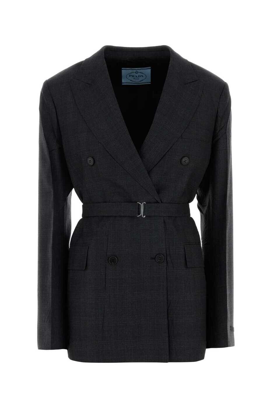 プラダ PRADA ジレ ベスト レディース Vests P595PHSOOO1N01 F0308 Checked 関税 送料無料 2026SS gb｜BRANDSHOP「il Tesoro」