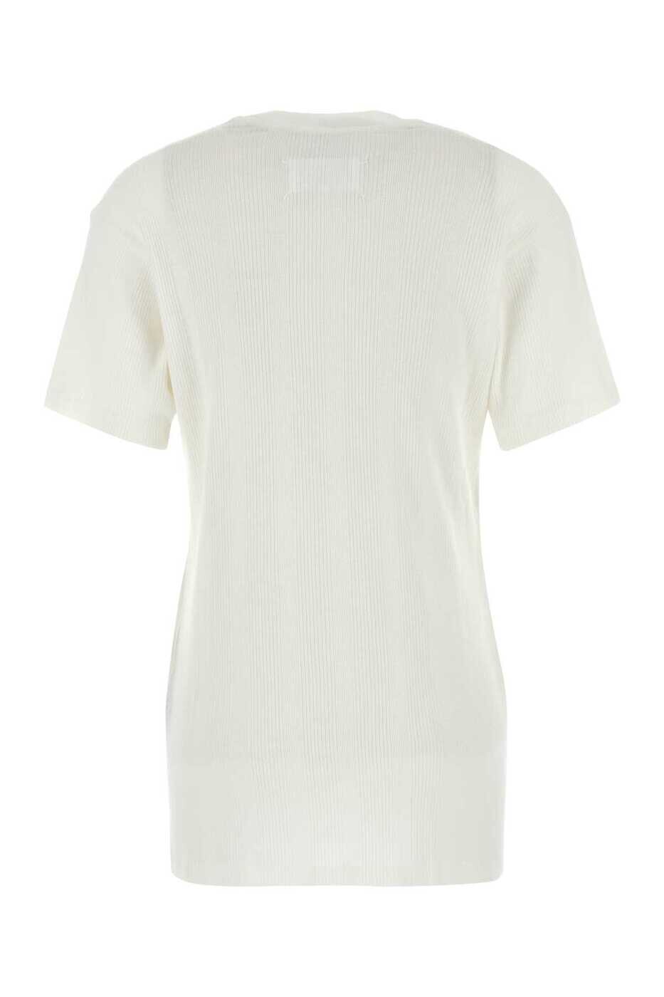 メゾン マルジェラ MAISON MARGIELA ポロシャツ Tシャツ レディース ホワイト T-shirts and polo shirts S50GC0712M20060 101 White 関税 送料無料 2025SS gb｜BRANDSHOP「il Tesoro」 36,985円