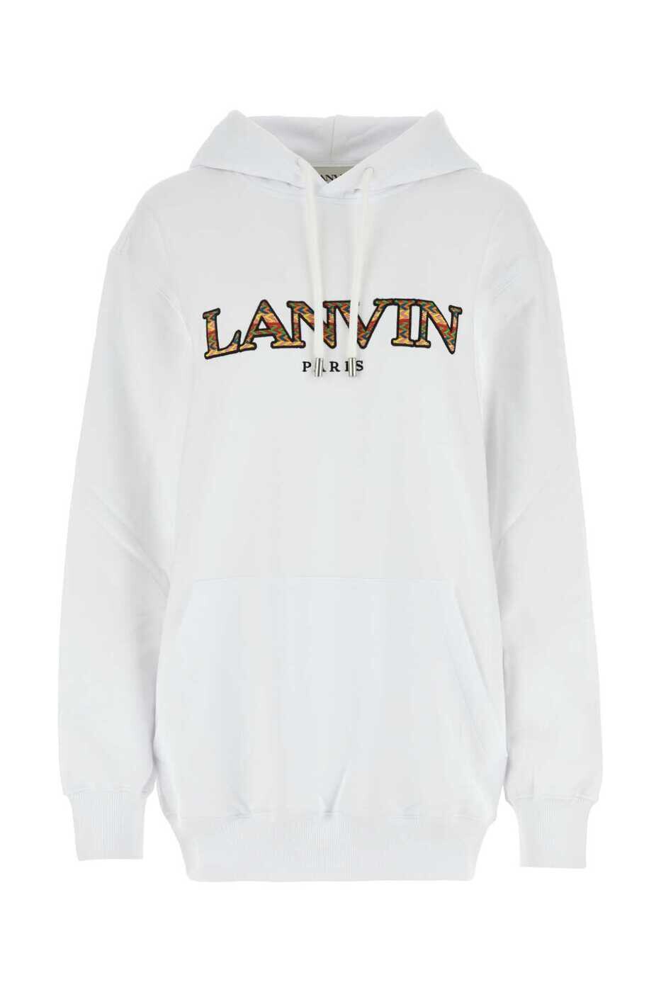 ランバン LANVIN トレーナー レディース ホワイト Sweatshirts RWHO0019J209A23 01 White 関税 送料無料 2023AW gb｜BRANDSHOP「il Tesoro」