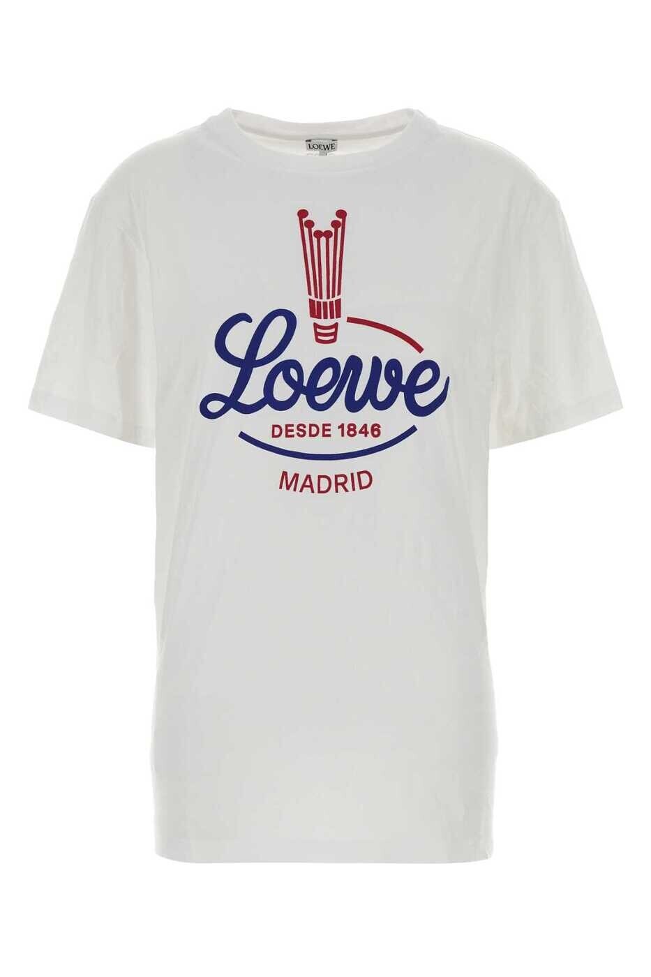 ロエベ LOEWE ポロシャツ Tシャツ レディース ホワイト T-shirts and polo shirts S540Y22X93 WHITE White 関税 送料無料 2026SS gb｜BRANDSHOP「il Tesoro」 90,300円