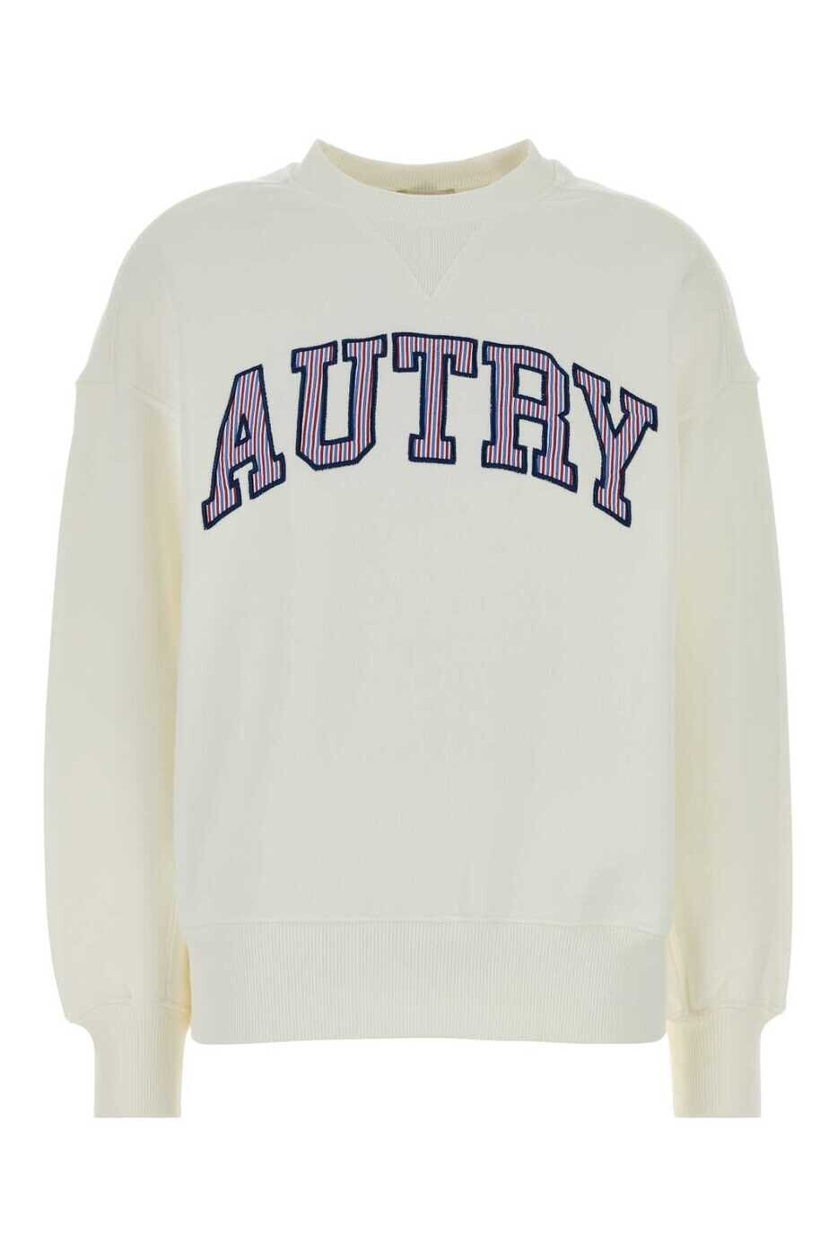 AUTRY トレーナー レディース ホワイト Sweatshirts SWPX 036W White 関税 送料無料 2026SS gb｜BRANDSHOP「il Tesoro」
