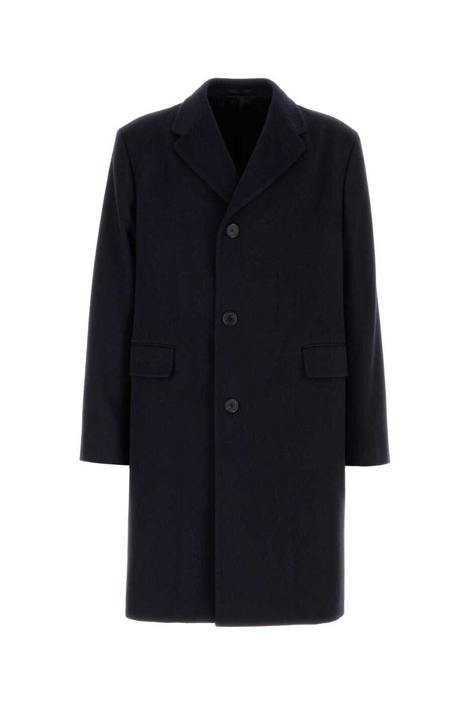 プラダ PRADA トレンチ コート メンズ ブルー Coats and Trench UC506DSOOO15J0 F0008 Blue 関税 送料無料 2024AW gb｜BRANDSHOP「il Tesoro」