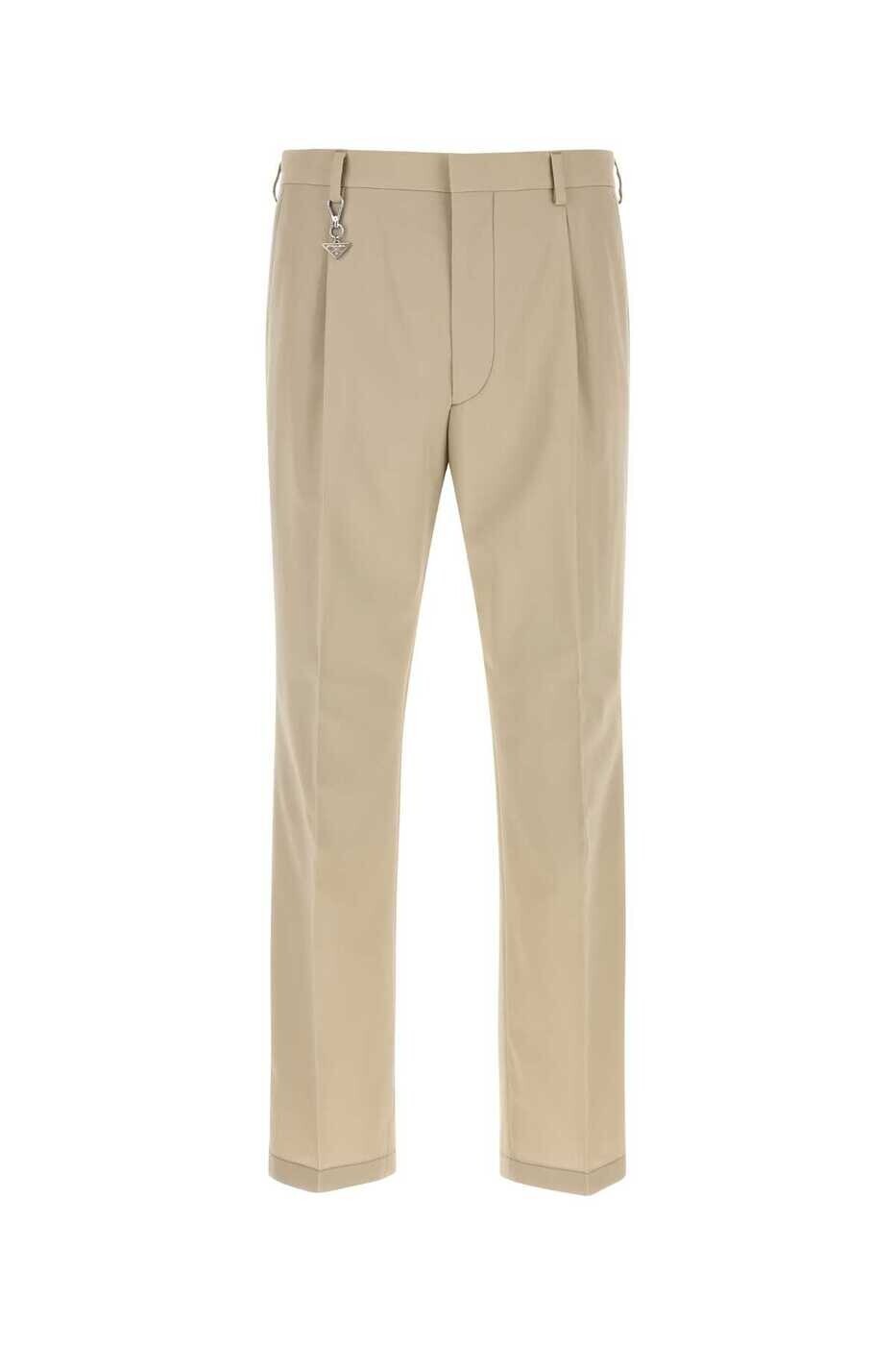 プラダ PRADA ズボン パンツ メンズ Trousers UP0419SOOO19AM F0036 Beige o Tan 関税 送料無料 2026SS gb|BRANDSHOP「il Tesoro」