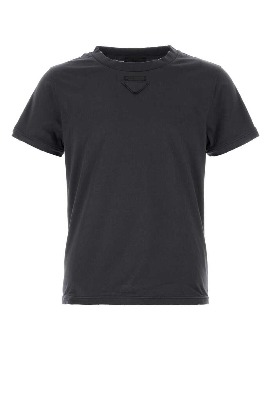 プラダ PRADA Tシャツ メンズ グレー T-shirts UJN964SOOO17Z3 F0112 Grey 関税 送料無料 2026SS gb｜BRANDSHOP「il Tesoro」
