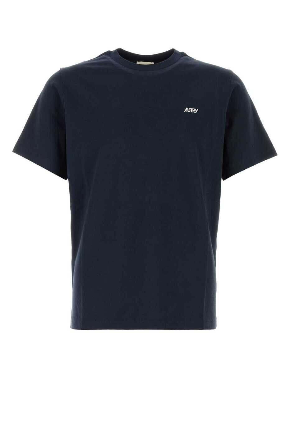 AUTRY Tシャツ メンズ ブルー T-shirts TSPM 007B Blue 関税 送料無料 gb｜BRANDSHOP「il Tesoro」