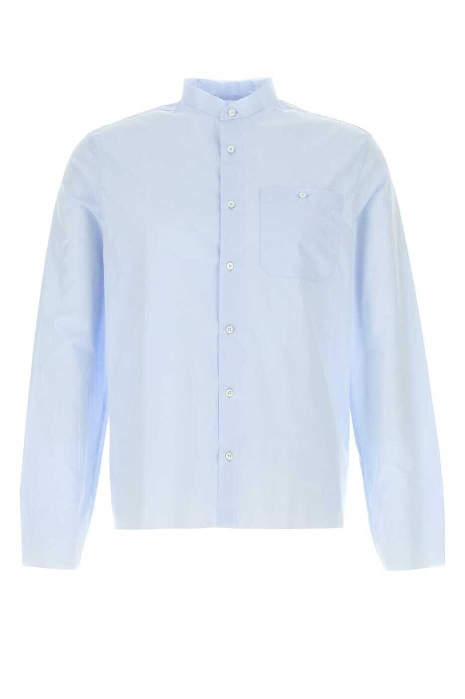 プラダ PRADA シャツ メンズ ブルー Shirts UCN641SWMO148Z F0M10 Light Blue 関税 送料無料 2026SS gb|BRANDSHOP「il Tesoro」