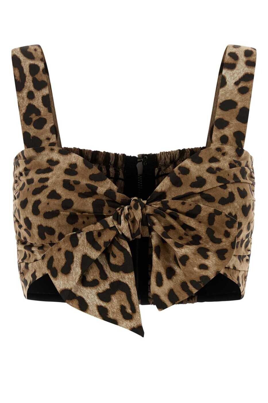 ドルチェ&ガッバーナ DOLCE&GABBANA Tシャツ トップス レディース T-shirts and tops F74H5THS5E3 HY13M Animal Print 関税 送料無料 2026SS gb|BRANDSHOP「il Tesoro」
