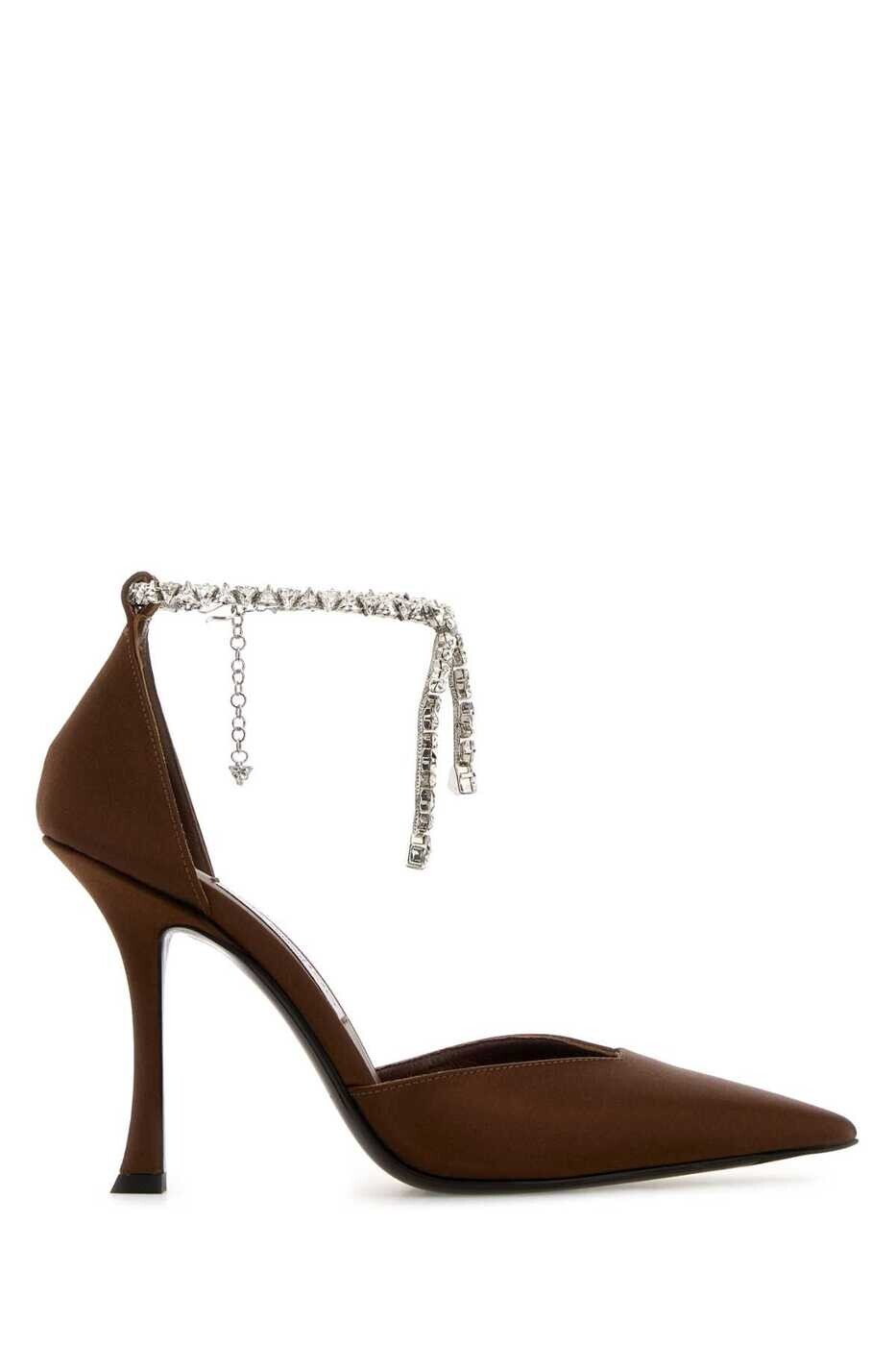 ジミーチュウ JIMMY CHOO ハイヒール パンプス レディース ブラウン High heels STEVIE100SAT BRONZE Brown 関税 送料無料 2026SS gb｜BRANDSHOP「il Tesoro」