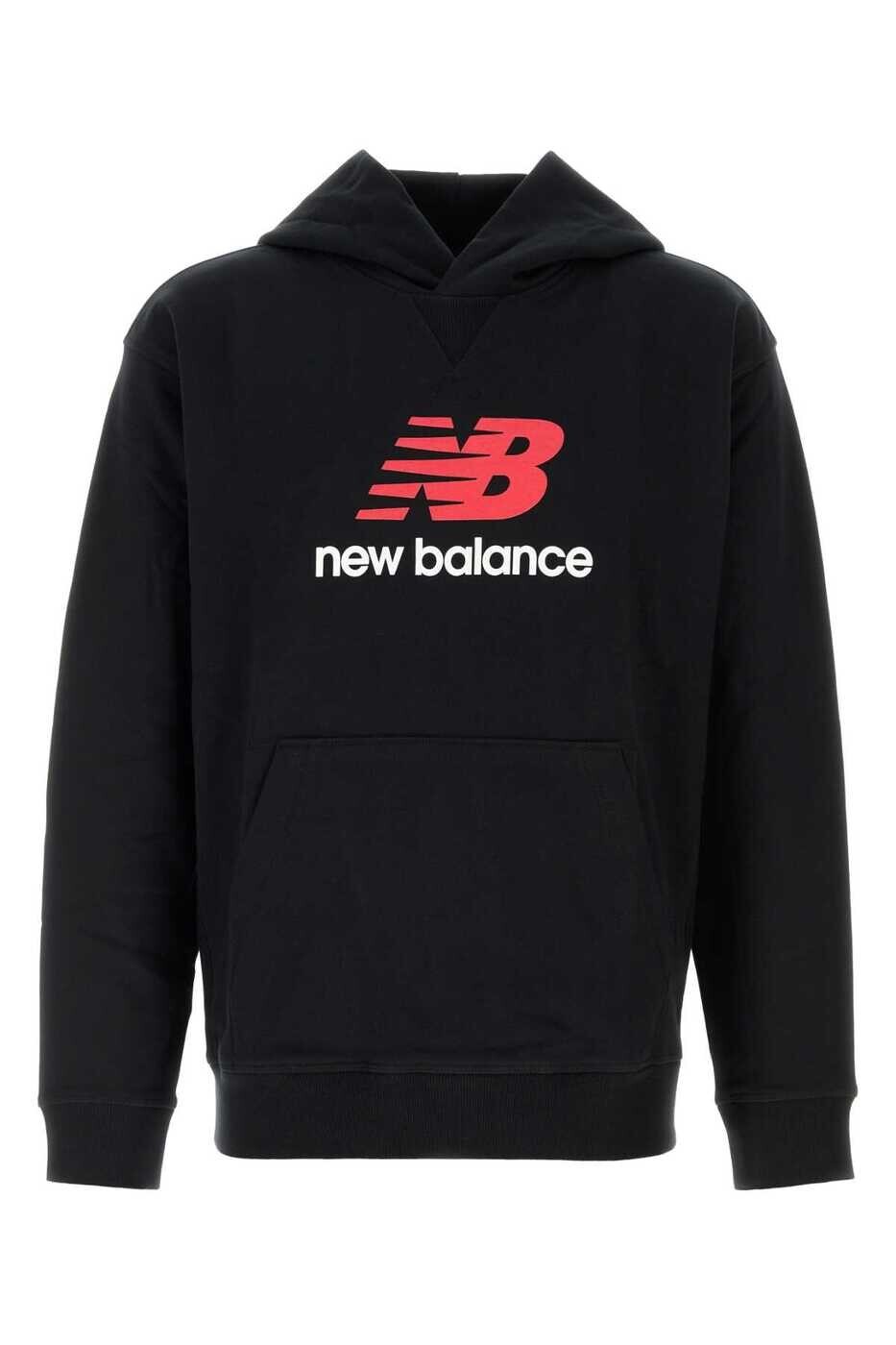 ニューバランス NEW BALANCE スウェットシャツ トレーナー メンズ ブラック Sweatshirts MT51512BK BLACK Black 関税 送料無料 2026AW gb｜BRANDSHOP「il Tesoro」
