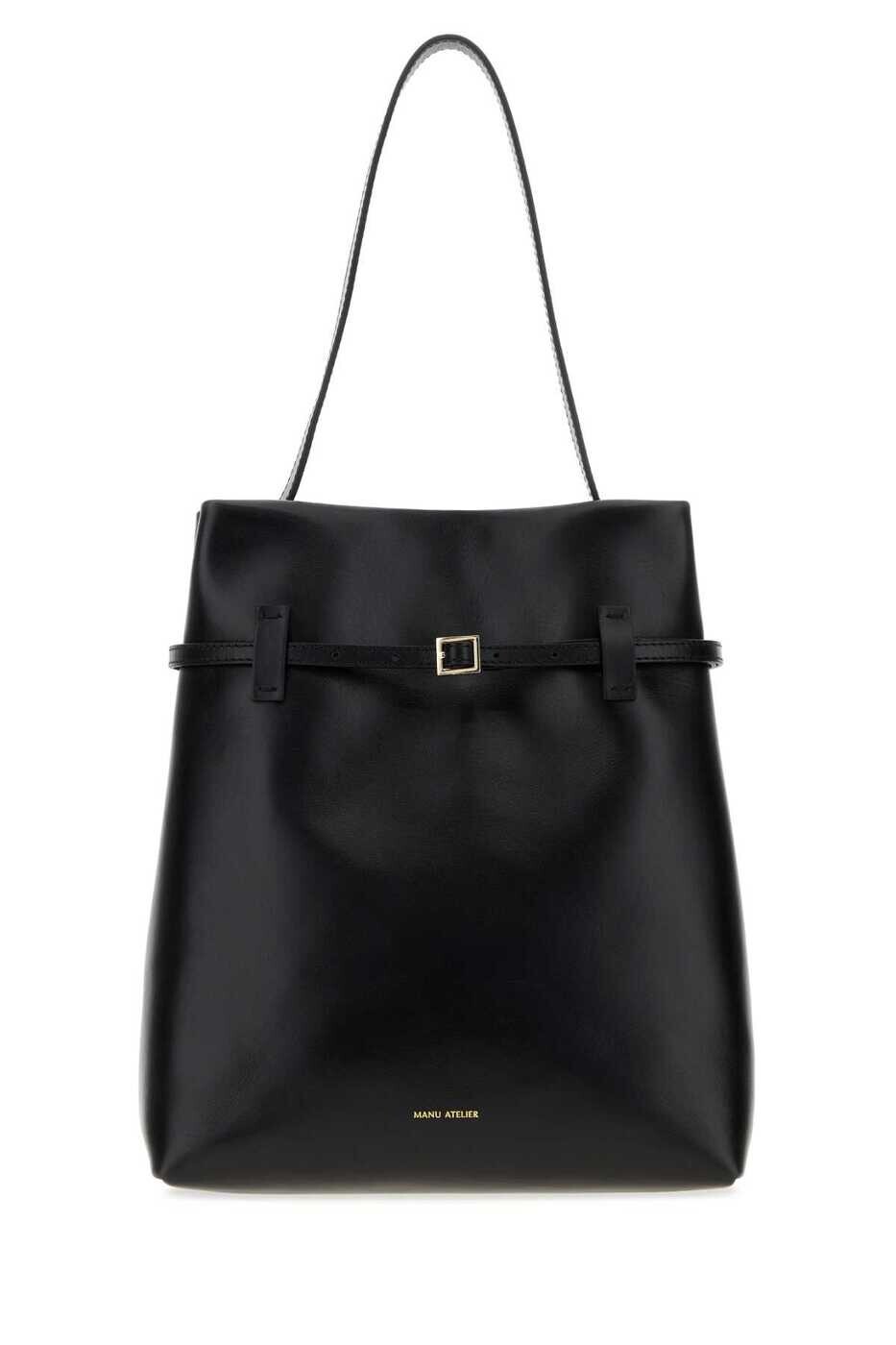 マニュアトリエ MANU ATELIER バッグ レディース ブラック Business bags 2025107 BLACK Black 関税 送料無料 2026AW gb|BRANDSHOP「il Tesoro」