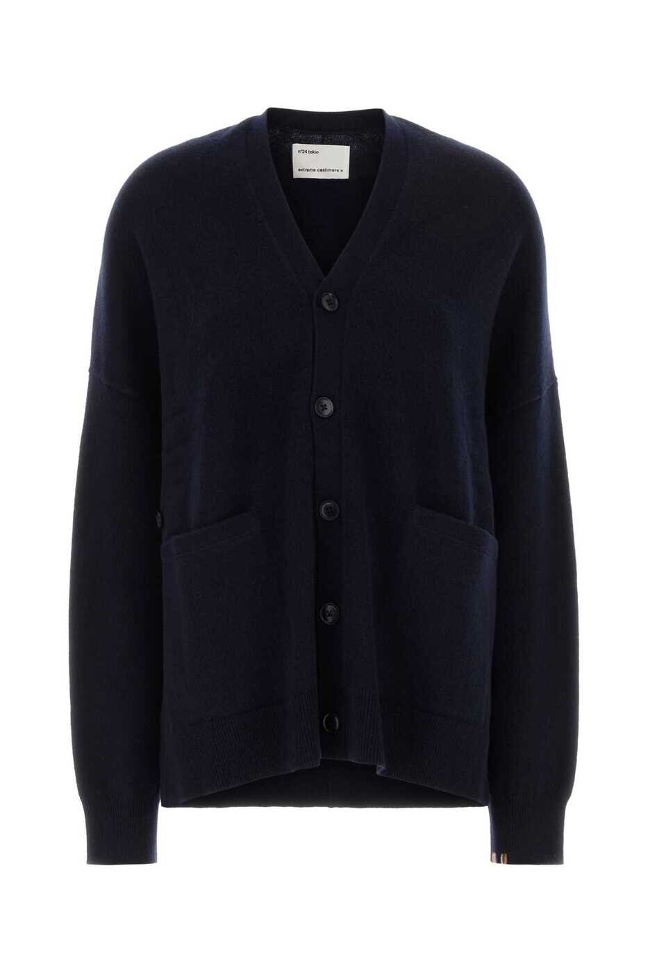 エクストリームカシミア EXTREME CASHMERE セーター ニットウェア レディース ブルー Knitwear 02400101FE02 NAVY Blue 関税 送料無料 2026AW gb｜BRANDSHOP「il Tesoro」