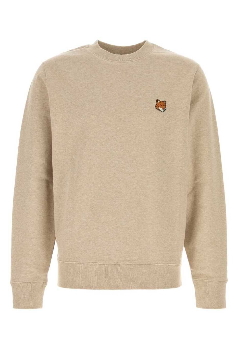 メゾン キツネ MAISON KITSUNE スウェットシャツ トレーナー メンズ Sweatshirts PM00303KM0340 0604 Beige o Tan 関税 送料無料 2026AW gb|BRANDSHOP「il Tesoro」