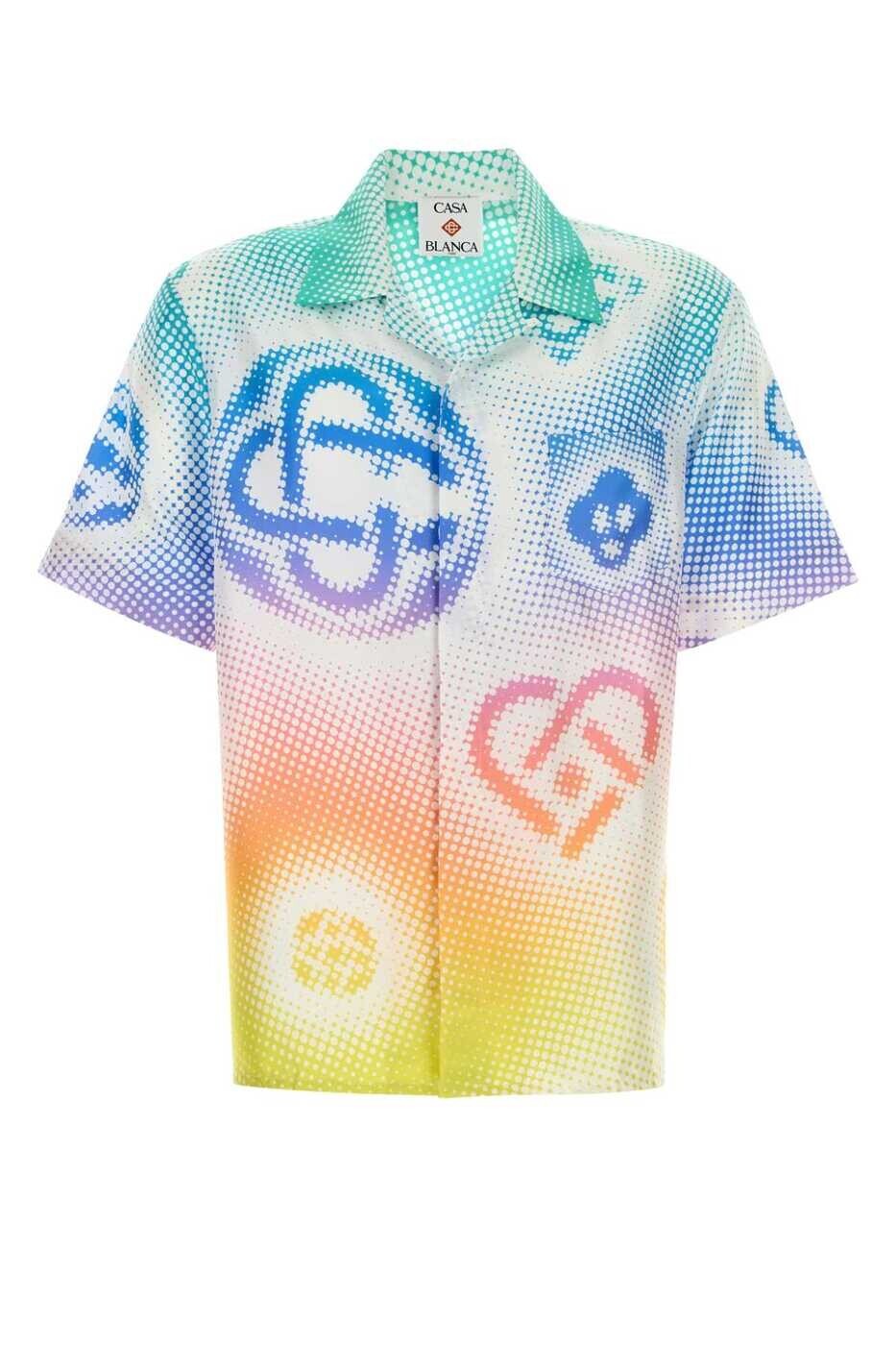 カサブランカ CASABLANCA シャツ メンズ マルチカラー Shirts MSP26SH00304 HALLOGREP Multicoloured 関税 送料無料 2026SS gb｜BRANDSHOP「il Tesoro」