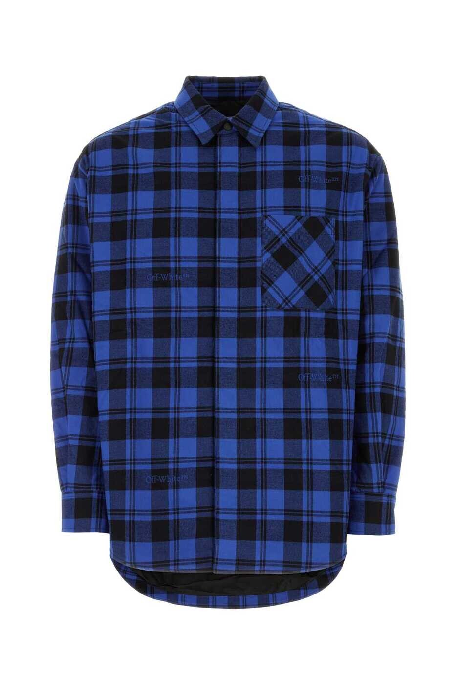 オフホワイト OFF WHITE シャツ メンズ マルチカラー Shirts OMES003F23FAB001 4800 Printed 関税 送料無料 2023AW gb|BRANDSHOP「il Tesoro」