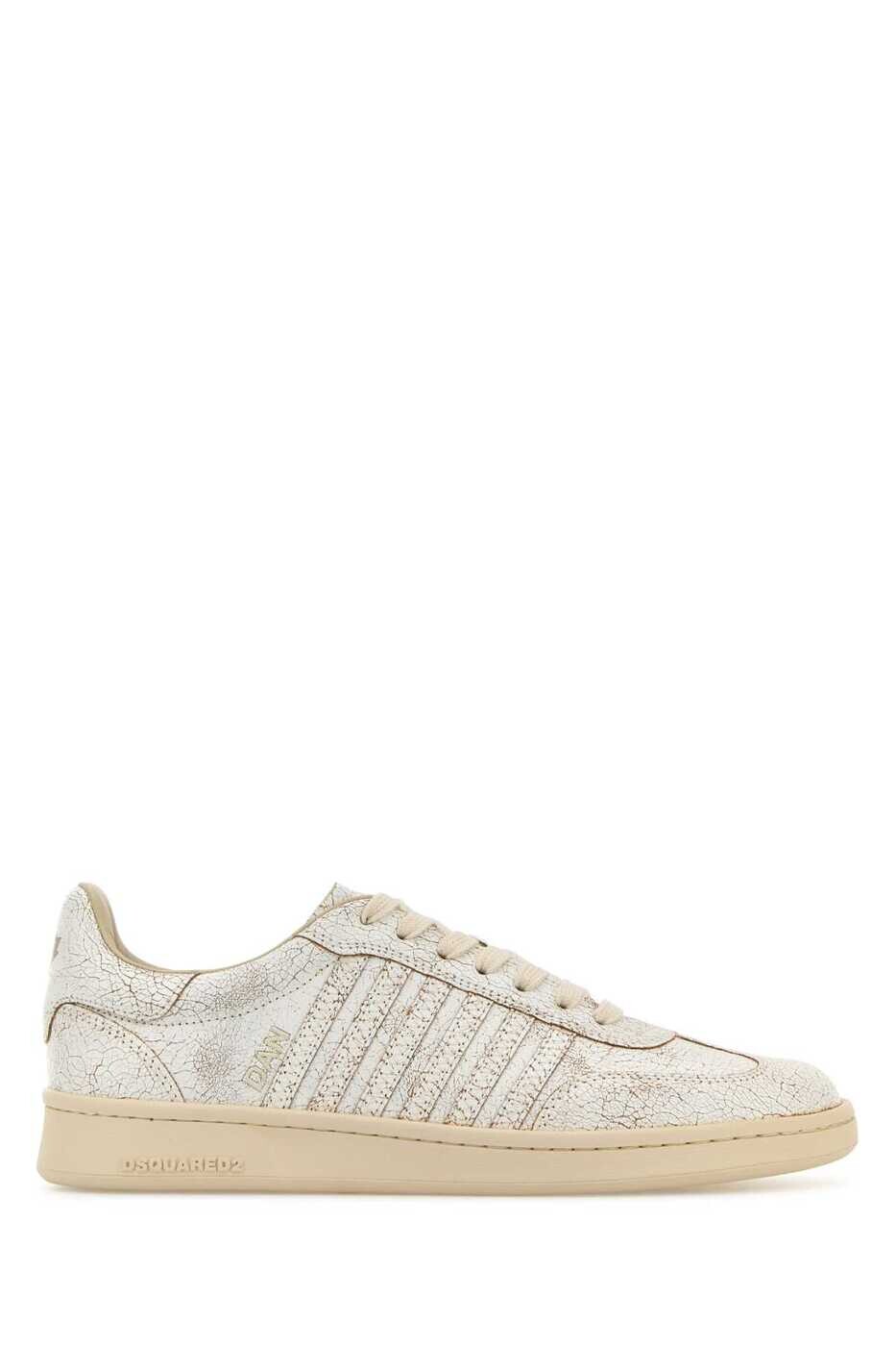 ディースクエアード DSQUARED2 スニーカー メンズ ホワイト Sneakers SNM036443908441 M4131 White 関税 送料無料 2025AW gb｜BRANDSHOP「il Tesoro」