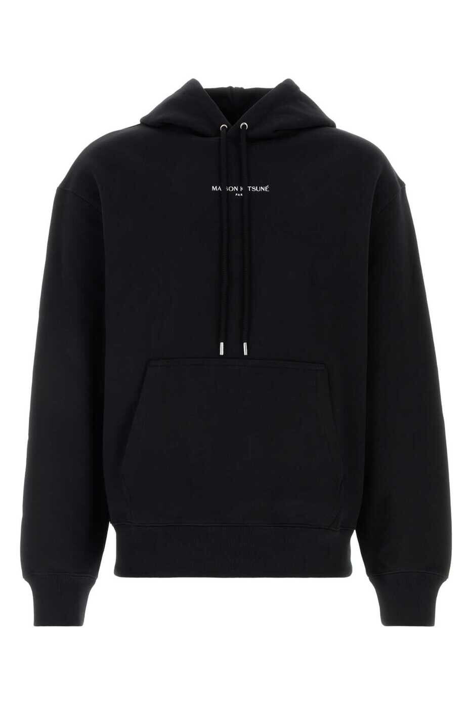 メゾン キツネ MAISON KITSUNE スウェットシャツ トレーナー メンズ ブラック Sweatshirts QM00700KM0341 P199 Black 関税 送料無料 2026SS gb|BRANDSHOP「il Tesoro」