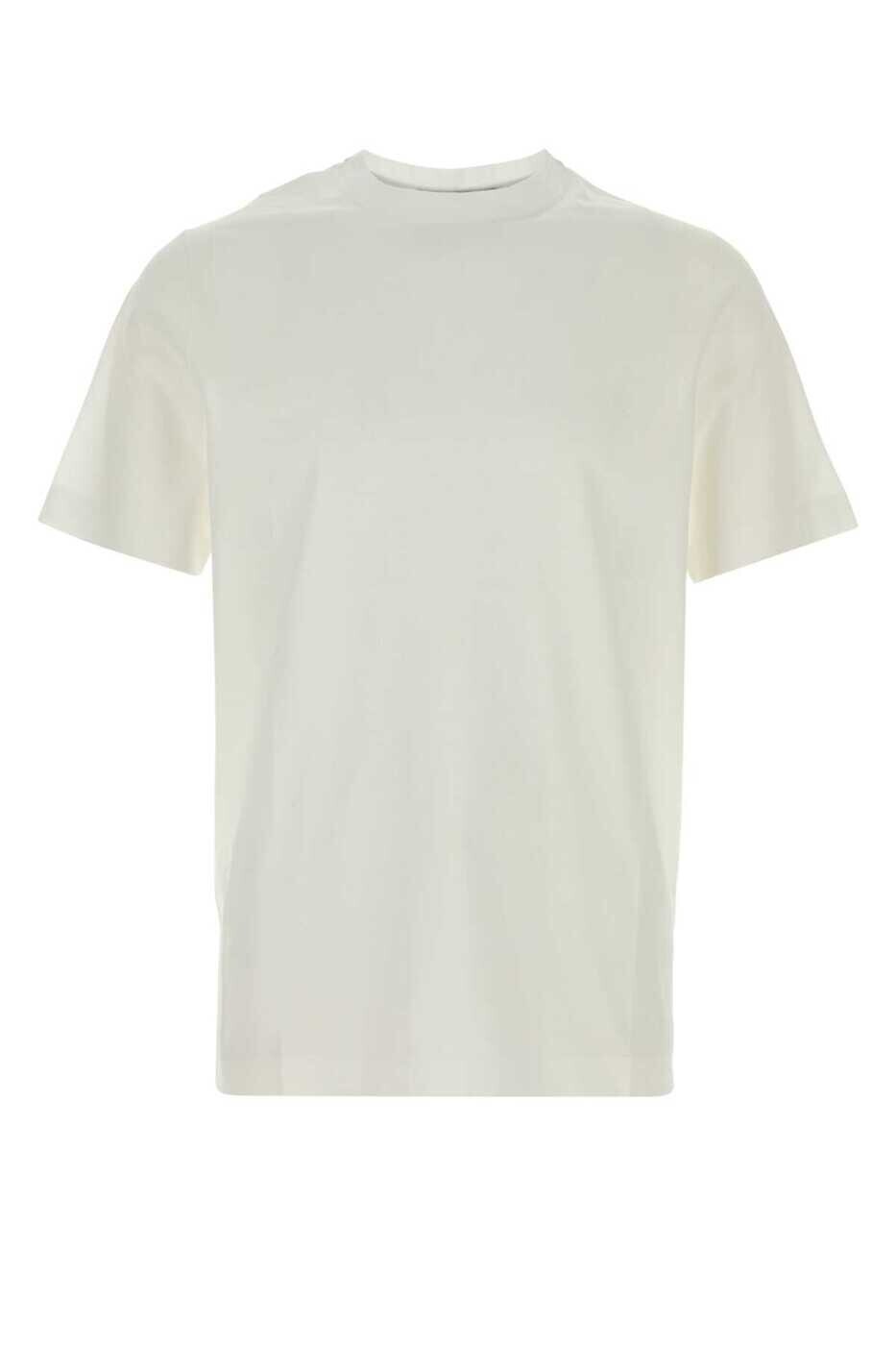カナーリ CANALI Tシャツ メンズ ホワイト T-shirts T0922MJ00002 001 White 関税 送料無料 2026SS gb｜BRANDSHOP「il Tesoro」