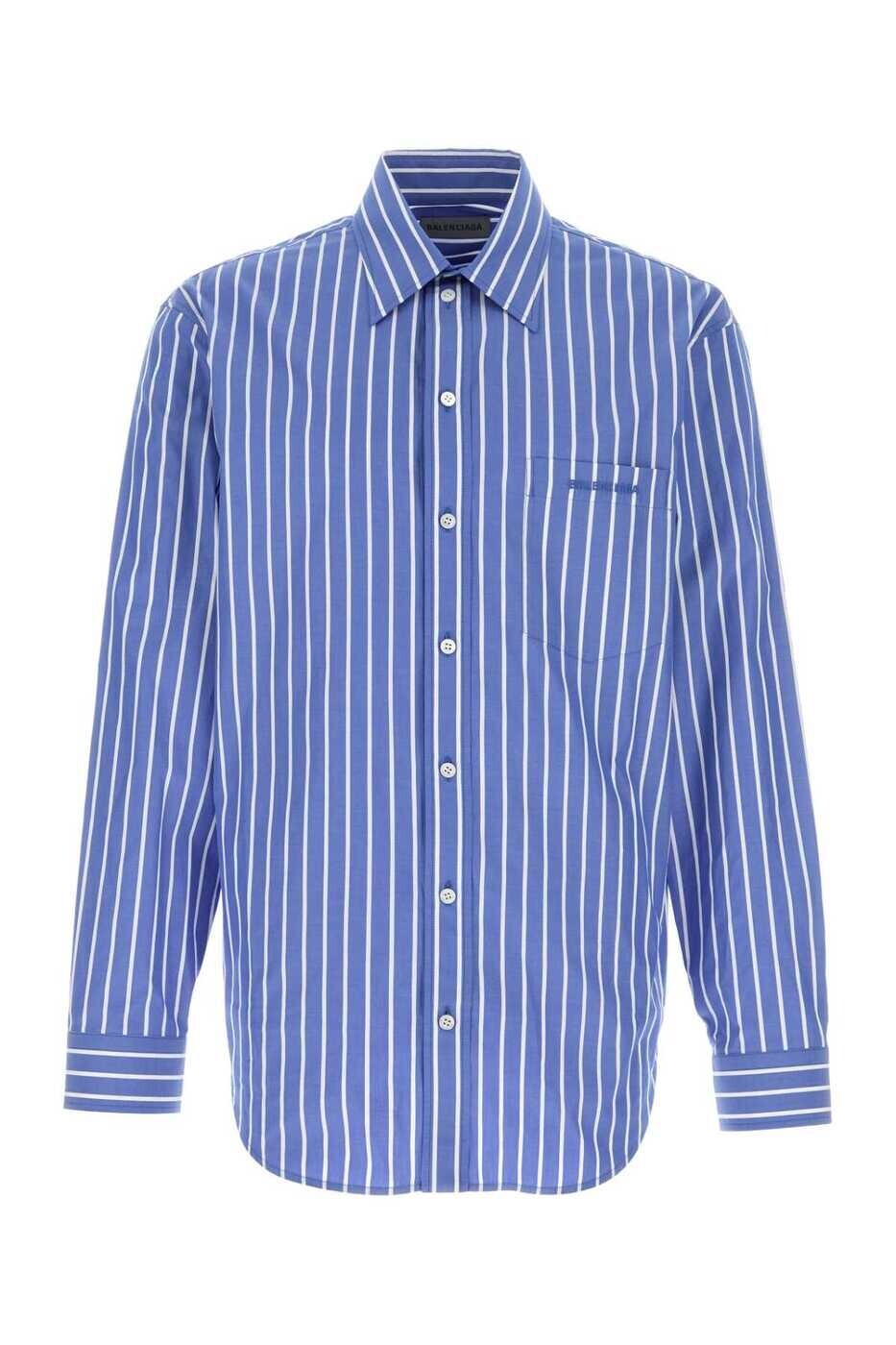 バレンシアガ BALENCIAGA シャツ メンズ Shirts A001ZITUM31 4640 Stripped 関税 送料無料 2026AW gb｜BRANDSHOP「il Tesoro」