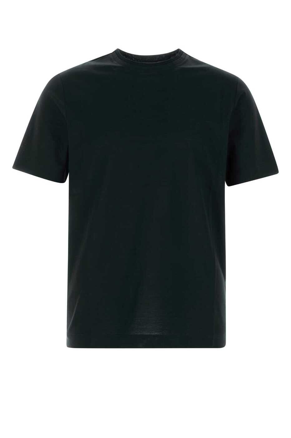 カナーリ CANALI Tシャツ メンズ ブラック T-shirts T0922MJ00002 100 Black 関税 送料無料 2026SS gb|BRANDSHOP「il Tesoro」