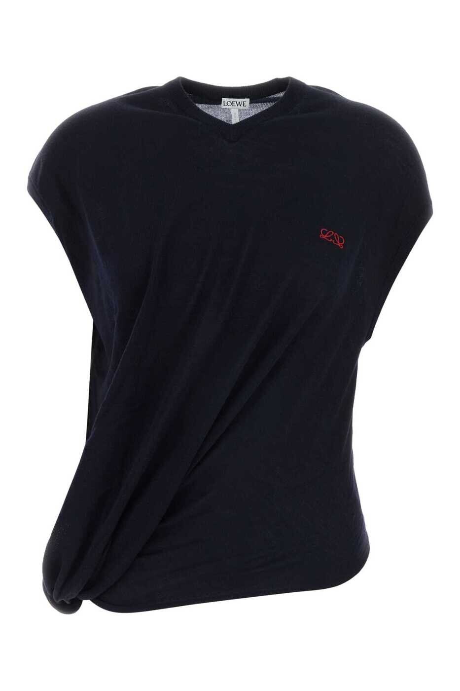 ロエベ LOEWE セーター ニットウェア レディース ブルー Knitwear S540Y14KHC DARKNAVY Blue 関税 送料無料 2026SS gb｜BRANDSHOP「il Tesoro」 73,590円