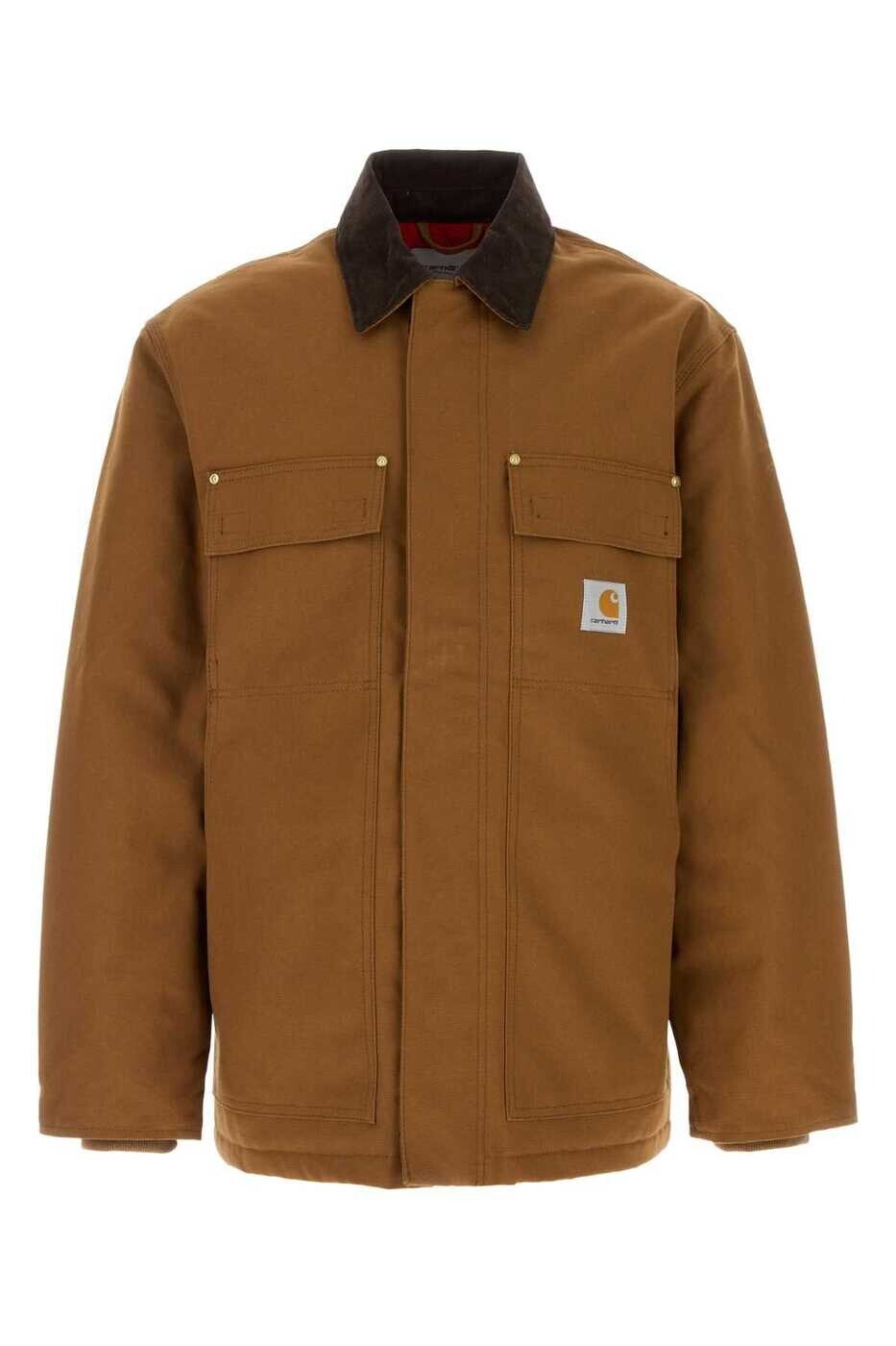 カーハート ダブリューアイピー CARHARTT WIP ジャケット メンズ ブラウン Jackets I036239 00S01 Camel 関税 送料無料 2026AW gb|BRANDSHOP「il Tesoro」