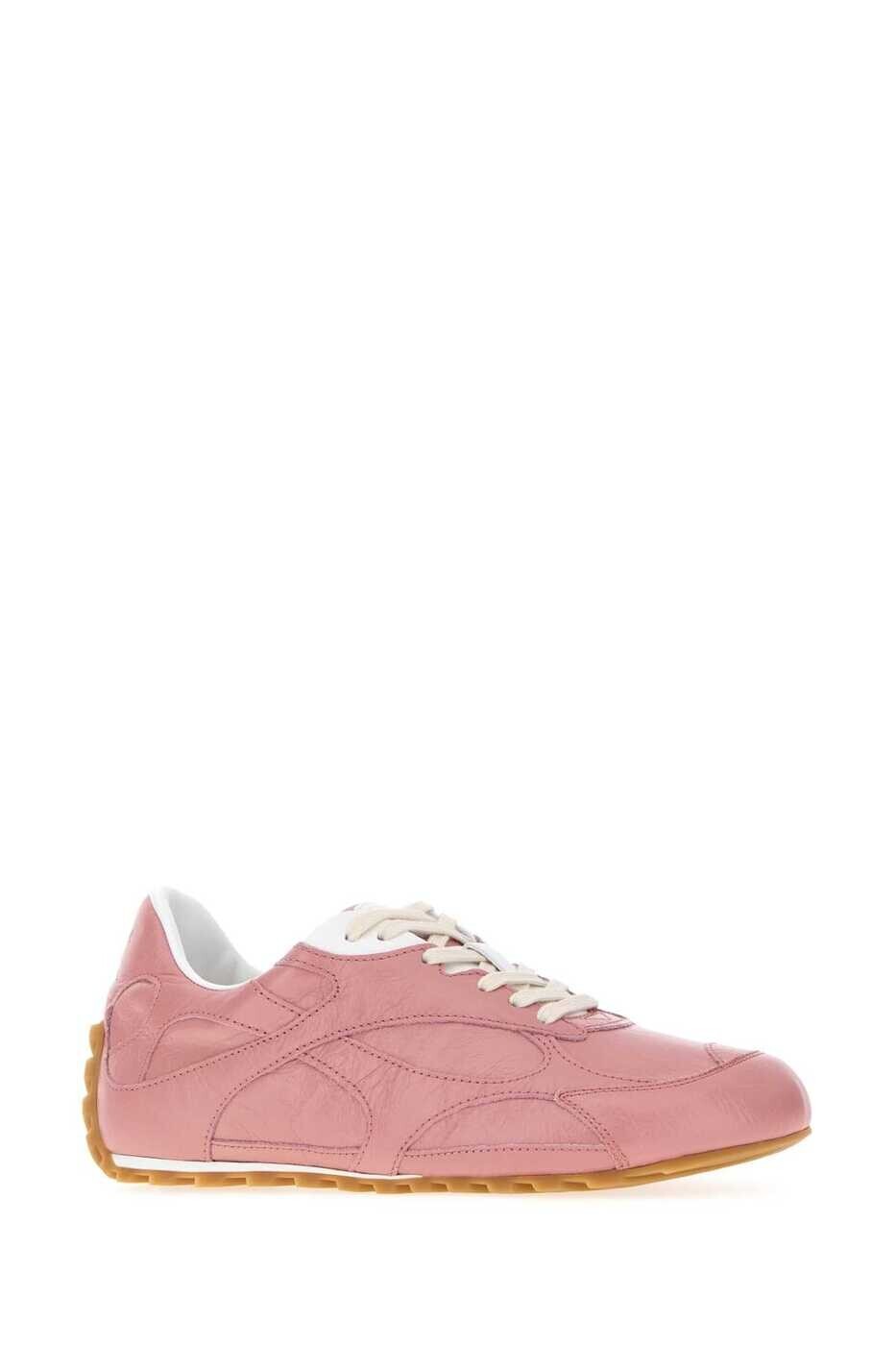ボッテガ ヴェネタ BOTTEGA VENETA スニーカー レディース ピンク Sneakers 867941V65C0 5052 Pink 関税 送料無料 2026SS gb｜BRANDSHOP「il Tesoro」
