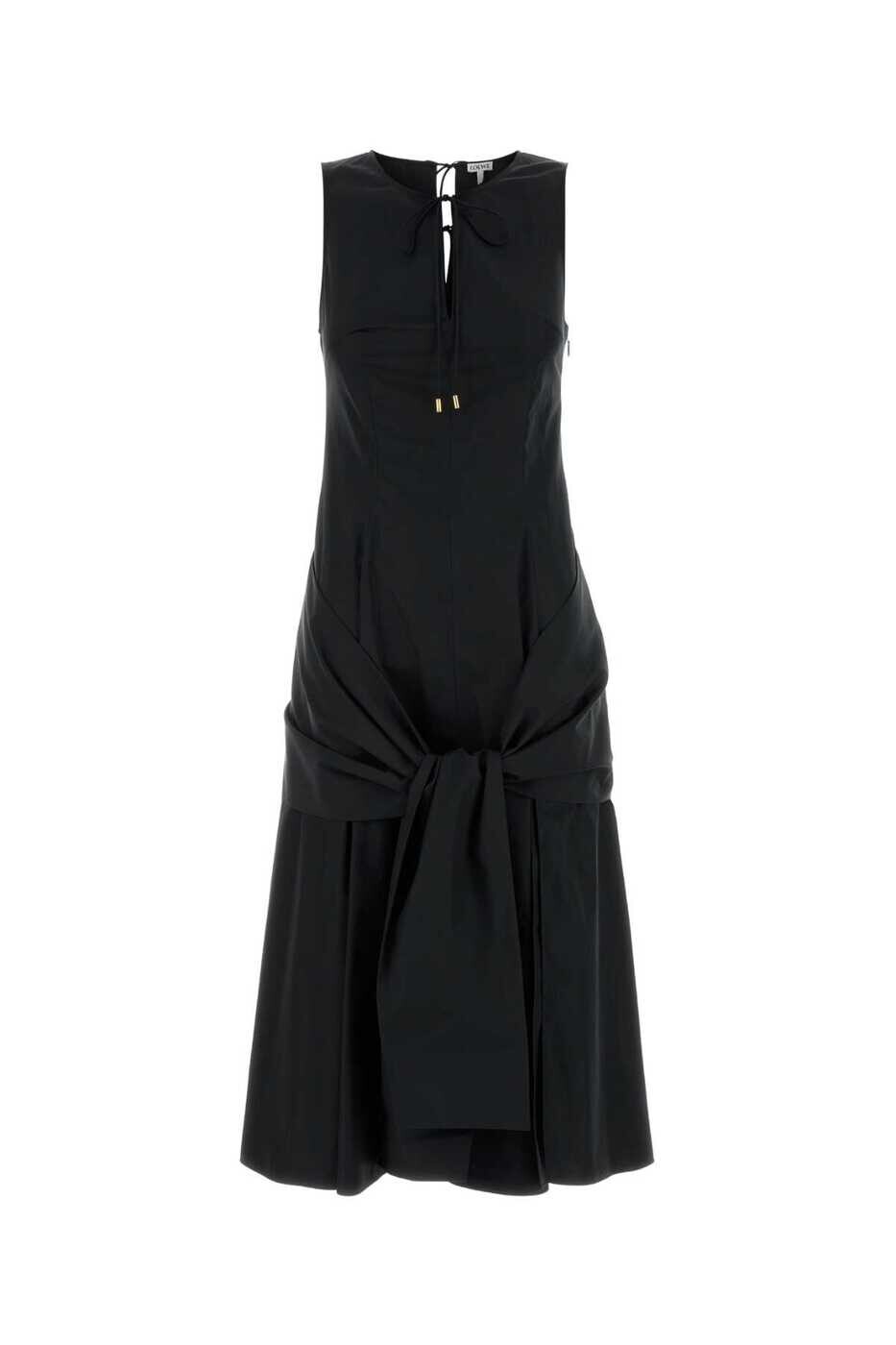 ロエベ LOEWE ワンピース ドレス レディース ブラック Dresses S359Y09XJ9 BLACK Black 関税 送料無料 2025AW gb｜BRANDSHOP「il Tesoro」