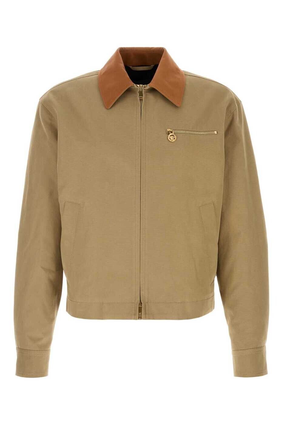 ヴェルサーチ VERSACE ジャケット メンズ Jackets 10222441A16802 1KM00 Beige o Tan 関税 送料無料 2026SS gb｜BRANDSHOP「il Tesoro」