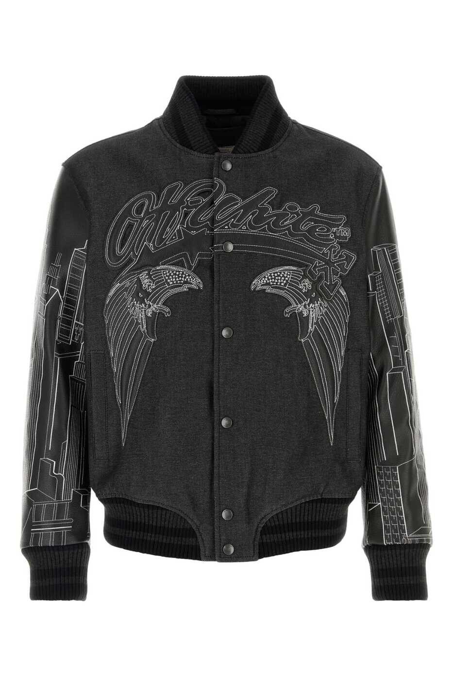 オフホワイト OFF WHITE ジャケット メンズ ブラック Jackets OMJA122Z26LEA0 0200 Black 関税 送料無料 2026SS gb｜BRANDSHOP「il Tesoro」