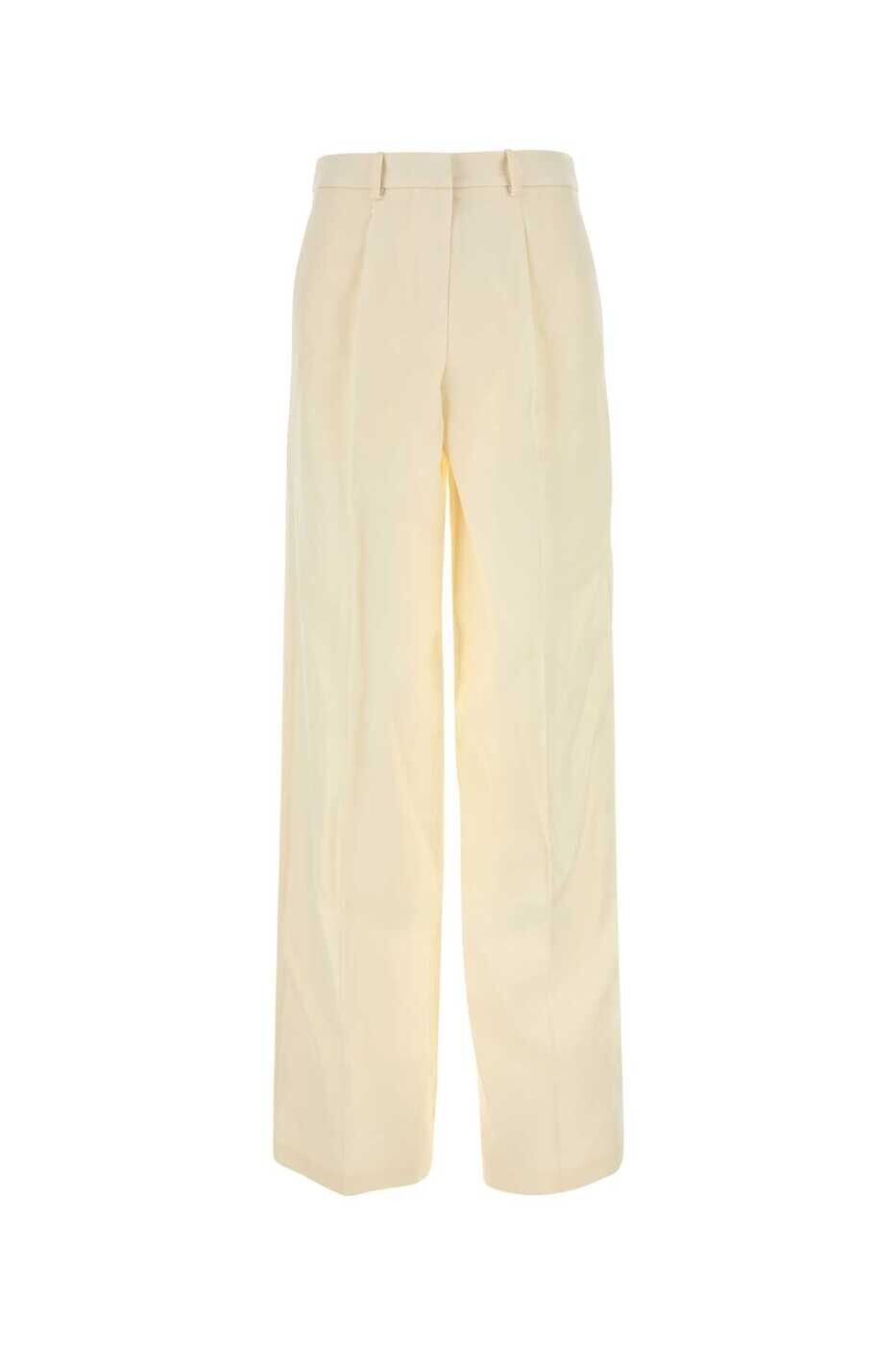 マグダ ブトリム MAGDA BUTRYM ズボン パンツ レディース イエロー Trousers 160724 CREAM Yellow 関税 送料無料 2024AW gb｜BRANDSHOP「il Tesoro」