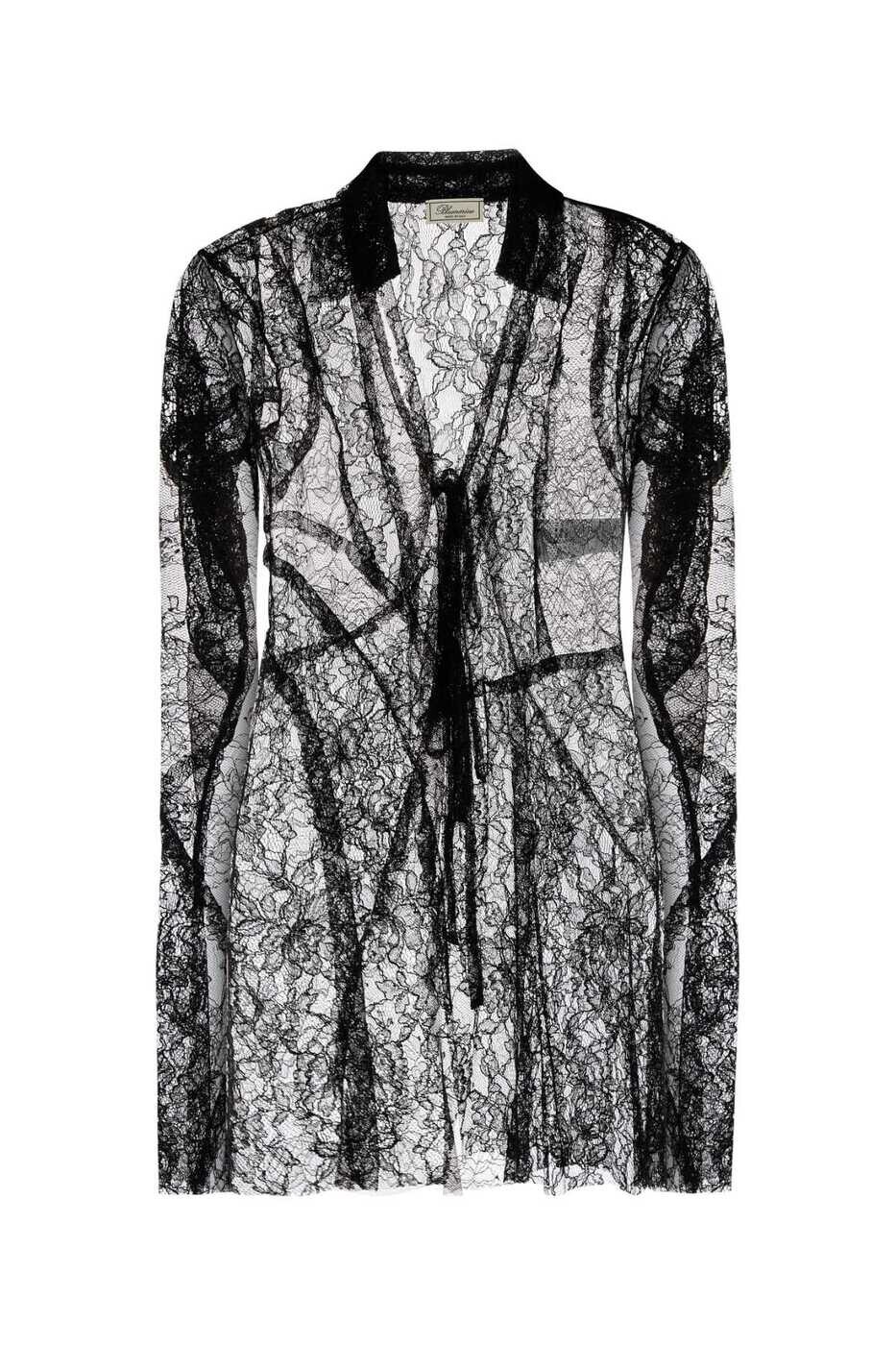 ブルマリン BLUMARINE シャツ レディース ブラック Shirts 4C228A N0990 Black 関税 送料無料 2026SS gb｜BRANDSHOP「il Tesoro」
