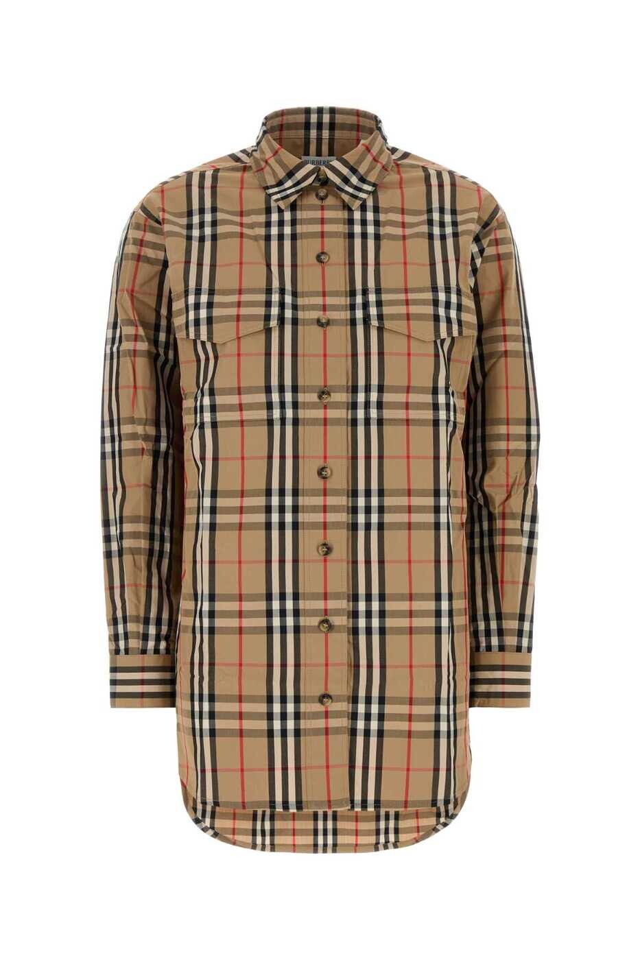 バーバリー BURBERRY シャツ レディース Shirts 8111851 A7028 Checked 関税 送料無料 gb|BRANDSHOP「il Tesoro」