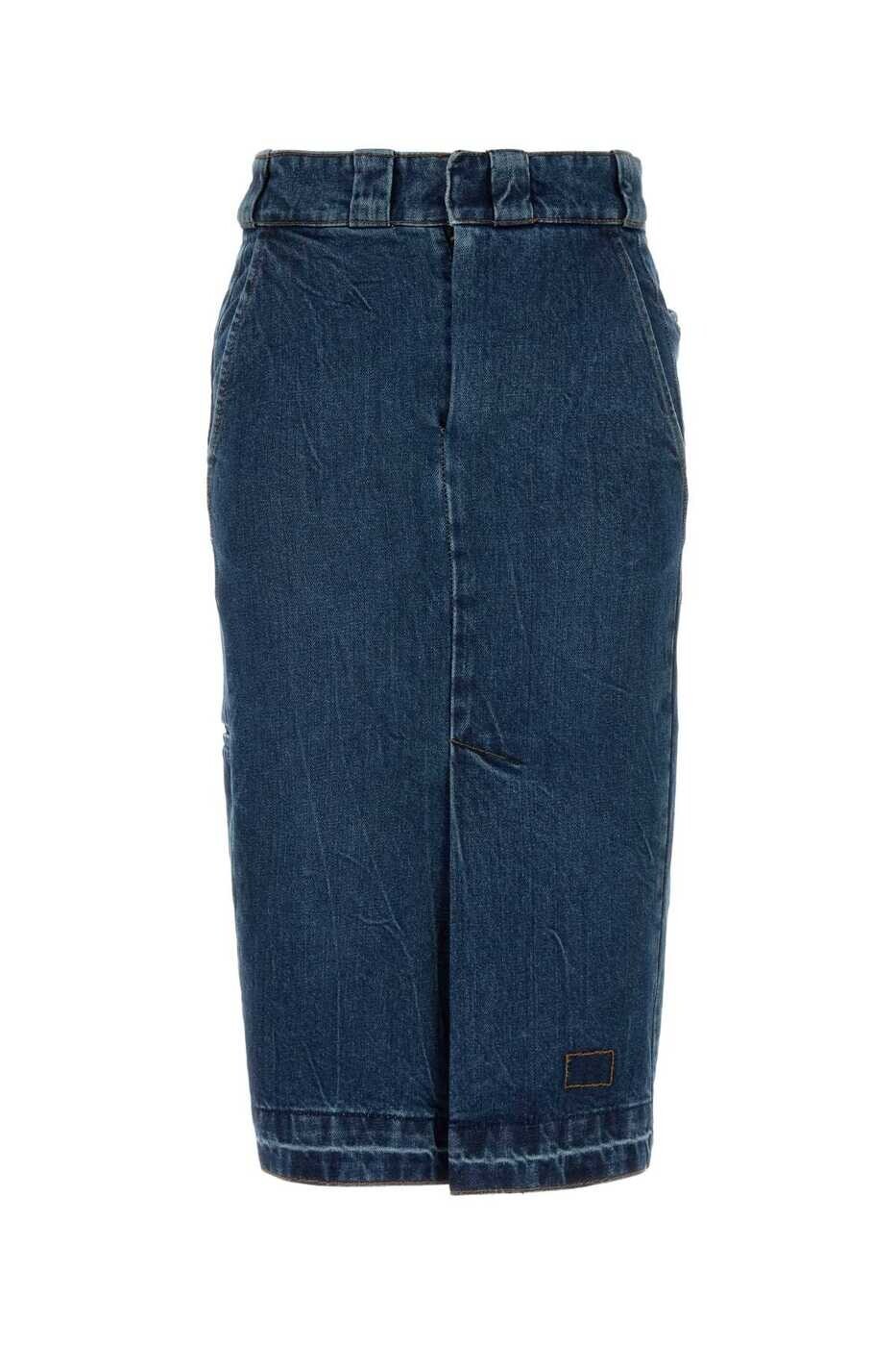 メゾン マルジェラ MAISON MARGIELA スカート レディース ブルー Skirts S51ME0047S30561 986 Blue 関税 送料無料 2025AW gb|BRANDSHOP「il Tesoro」
