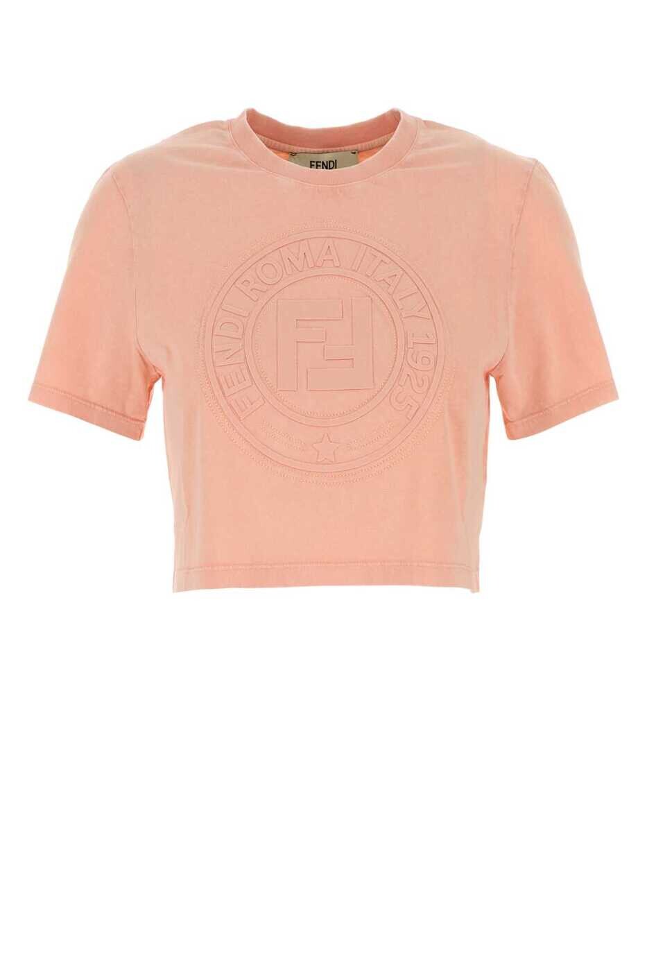 フェンディ FENDI ポロシャツ Tシャツ レディース ピンク T-shirts and polo shirts FS9715ASNI F1RX7 Pink 関税 送料無料 2025SS gb|BRANDSHOP「il Tesoro」