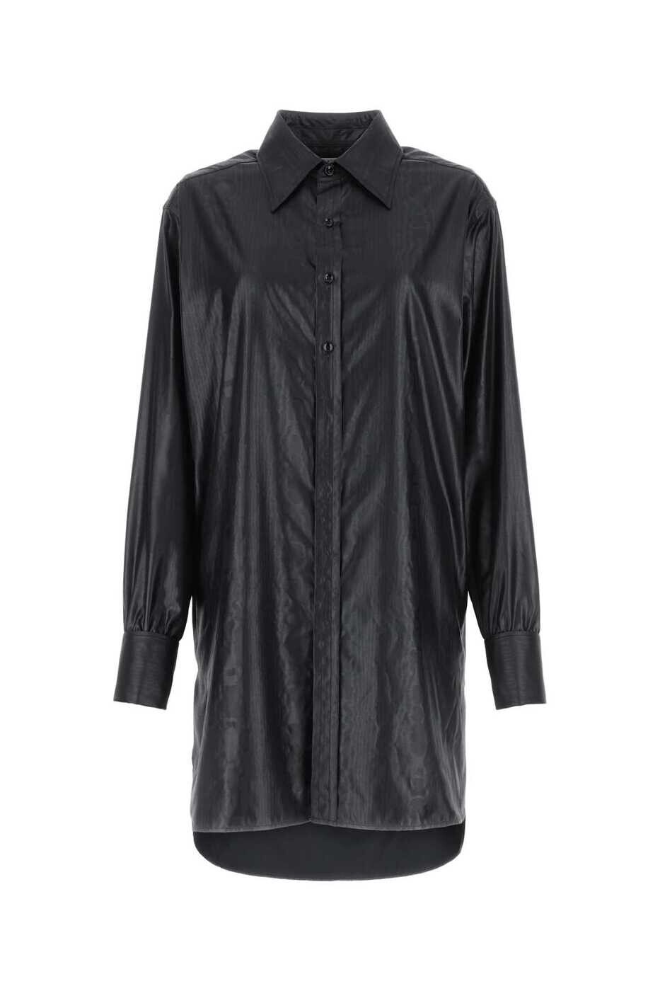 メゾン マルジェラ MAISON MARGIELA シャツ レディース ブラック Shirts S51DT0004S76645 900 Black 関税 送料無料 2023SS gb｜BRANDSHOP「il Tesoro」