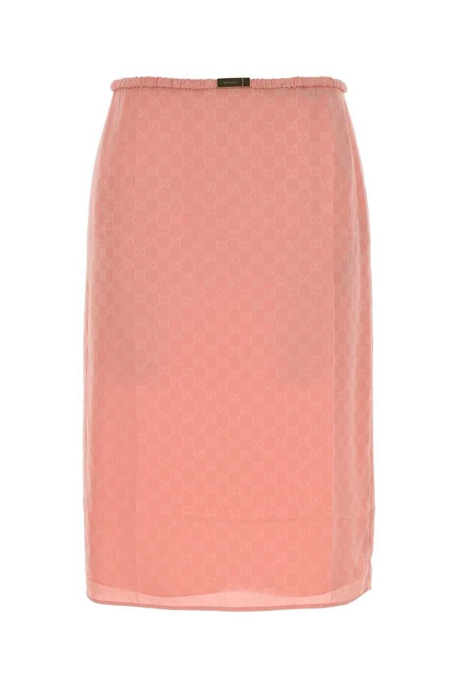 グッチ GUCCI スカート レディース ピンク Skirts 846275ZATF9 5136 Pink 関税 送料無料 2025AW gb｜BRANDSHOP「il Tesoro」 136,000円