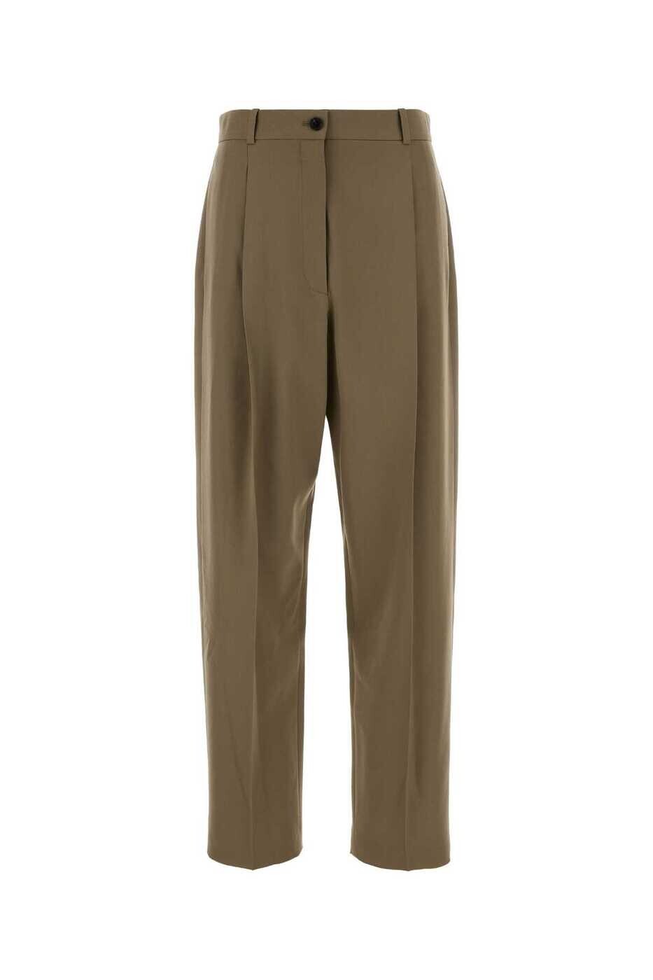 ザ ロウ THE ROW ズボン パンツ レディース グリーン Trousers 10813W4319 AYB Green 関税 送料無料 2026SS gb｜BRANDSHOP「il Tesoro」