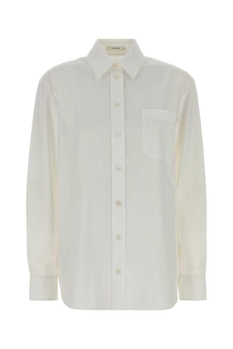ザ ロウ THE ROW シャツ レディース ホワイト Shirts 10477W4393 WHT White 関税 送料無料 2026AW gb｜BRANDSHOP「il Tesoro」