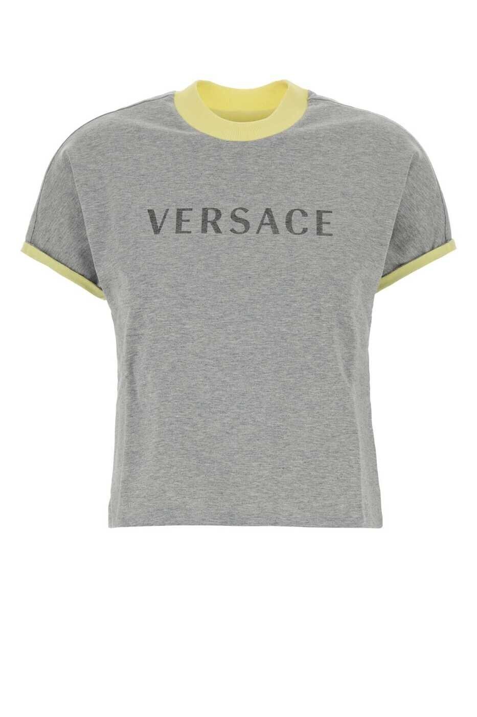 ヴェルサーチ VERSACE ポロシャツ Tシャツ レディース グレー T-shirts and polo shirts 10260021A18732 2EZ10 Grey 関税 送料無料 2026AW gb|BRANDSHOP「il Tesoro」