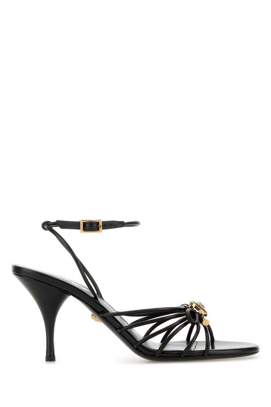 ヴェルサーチ VERSACE サンダル レディース ブラック Sandals 10223251A14500 1B00V Black 関税 送料無料 2026SS gb｜BRANDSHOP「il Tesoro」