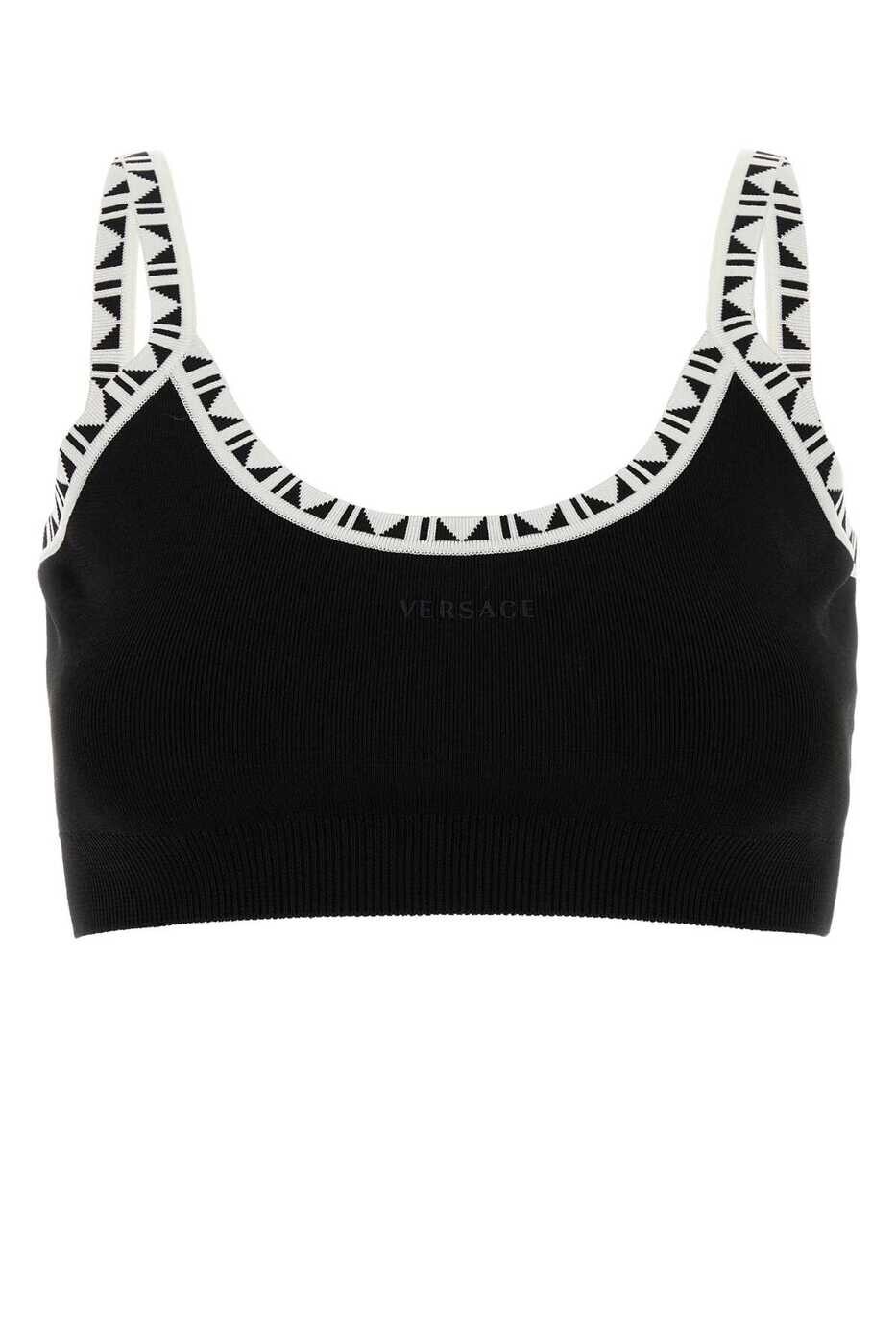 ヴェルサーチ VERSACE Tシャツ トップス レディース ブラック T-shirts and tops 10253561A18357 1B000 Black 関税 送料無料 2026AW gb｜BRANDSHOP「il Tesoro」