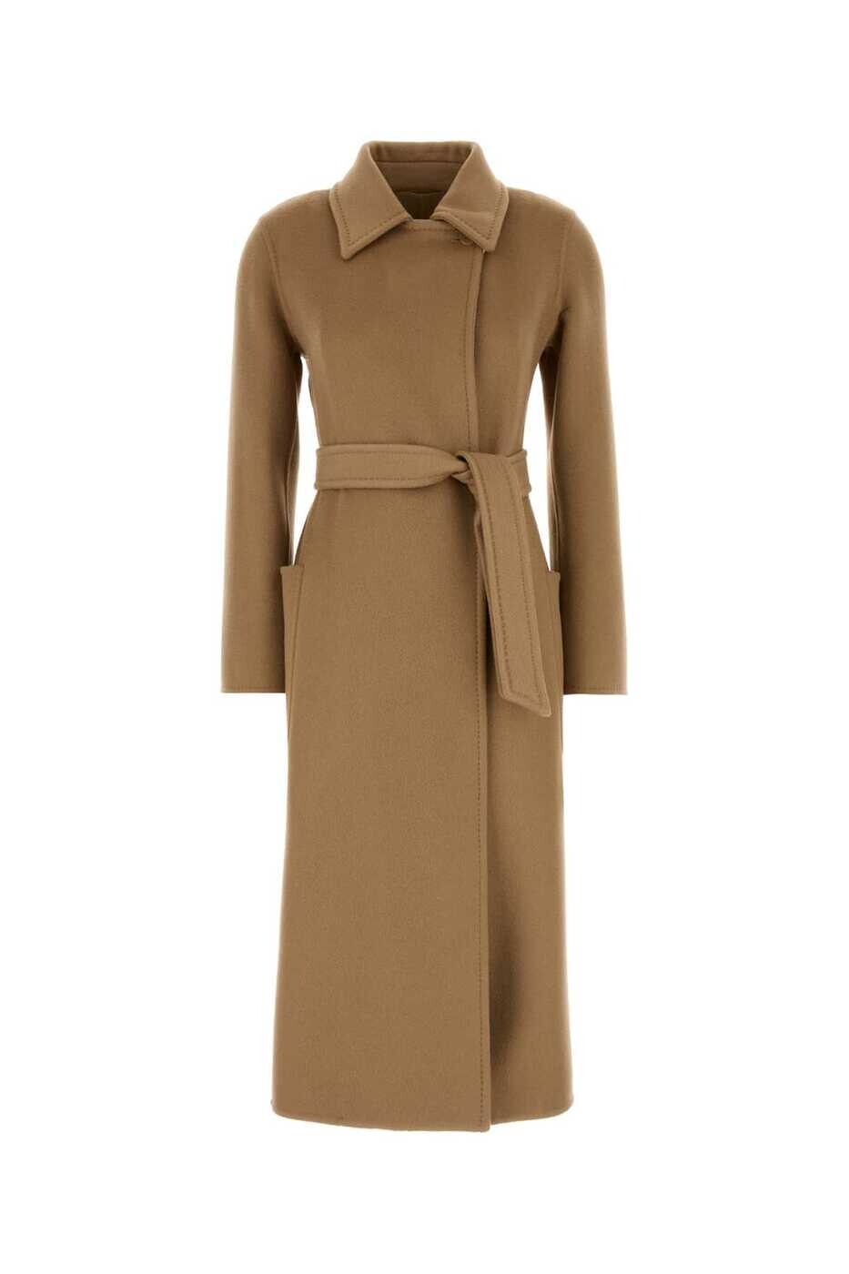 マックス マーラ MAX MARA トレンチコート コート レディース ブラウン Coats and trench coats 2511011041600 009 Camel 関税 送料無料 gb｜BRANDSHOP「il Tesoro」