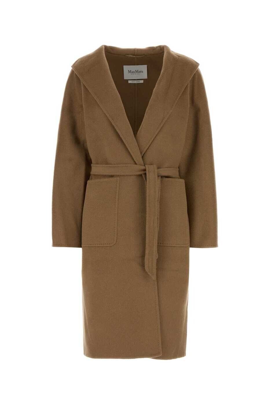 マックス マーラ MAX MARA トレンチコート コート レディース ブラウン Coats and trench coats 2521016061600 068 Camel 関税 送料無料 2025AW gb|BRANDSHOP「il Tesoro」