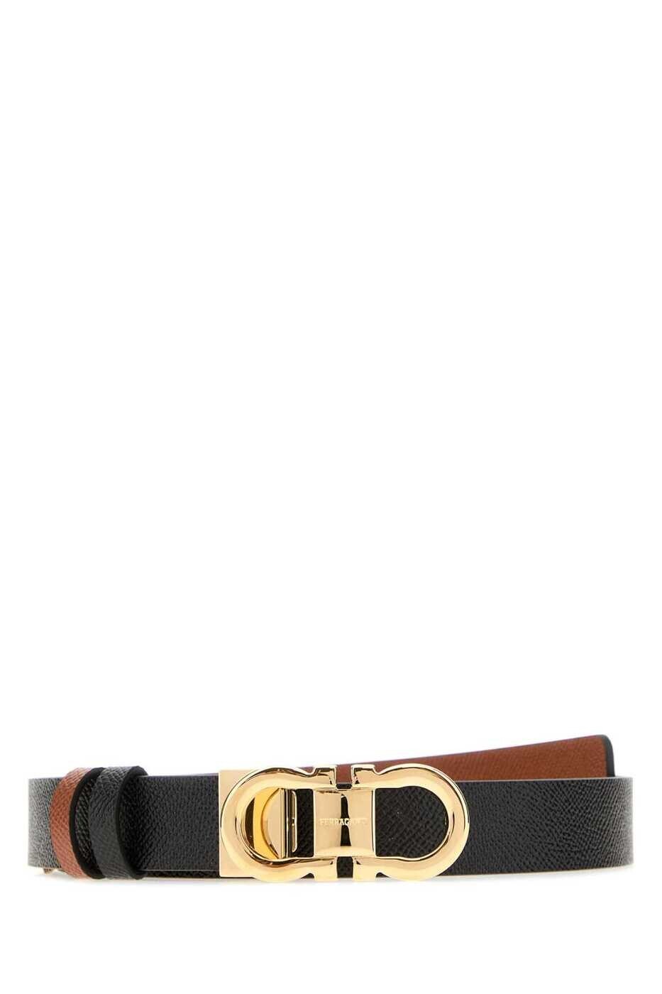 フェラガモ FERRAGAMO ベルト レディース ブラック Belts 230294780407 NERONEWCOGNAC Black 関税 送料無料 2026AW gb|BRANDSHOP「il Tesoro」